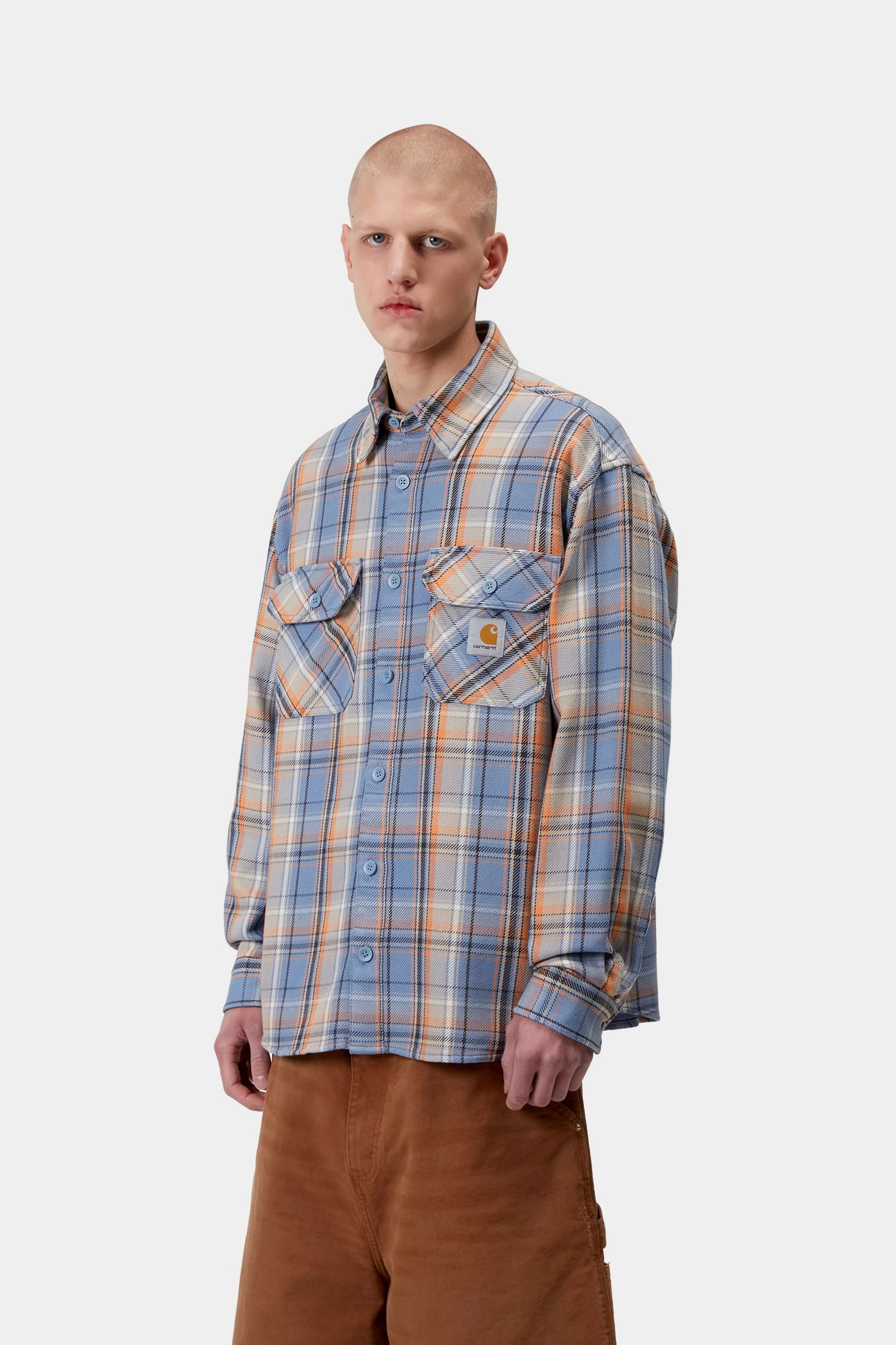 L/S Tunick Shirt - Tunick Check, Gentle Blue