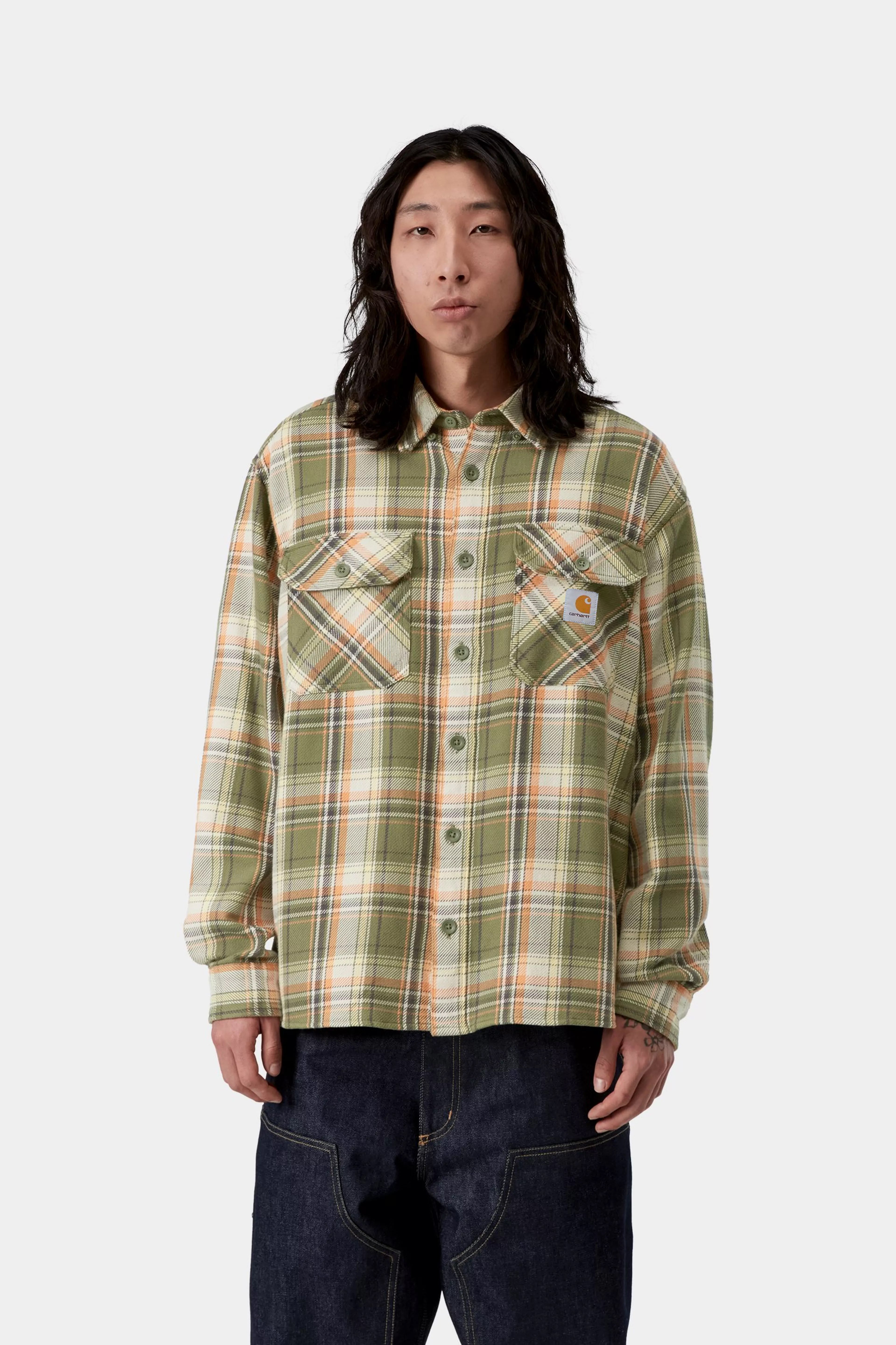 L/S Tunick Shirt - Tunick Check, Dollar Green