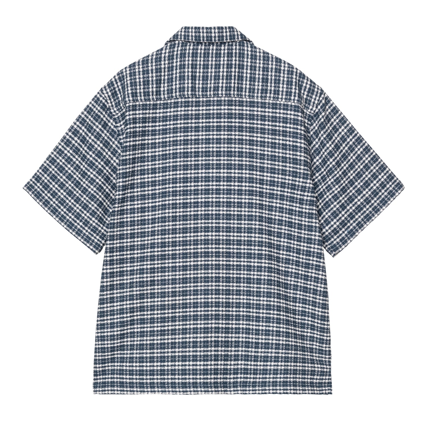 S/S Kander Shirt - Kander Check, Blue River