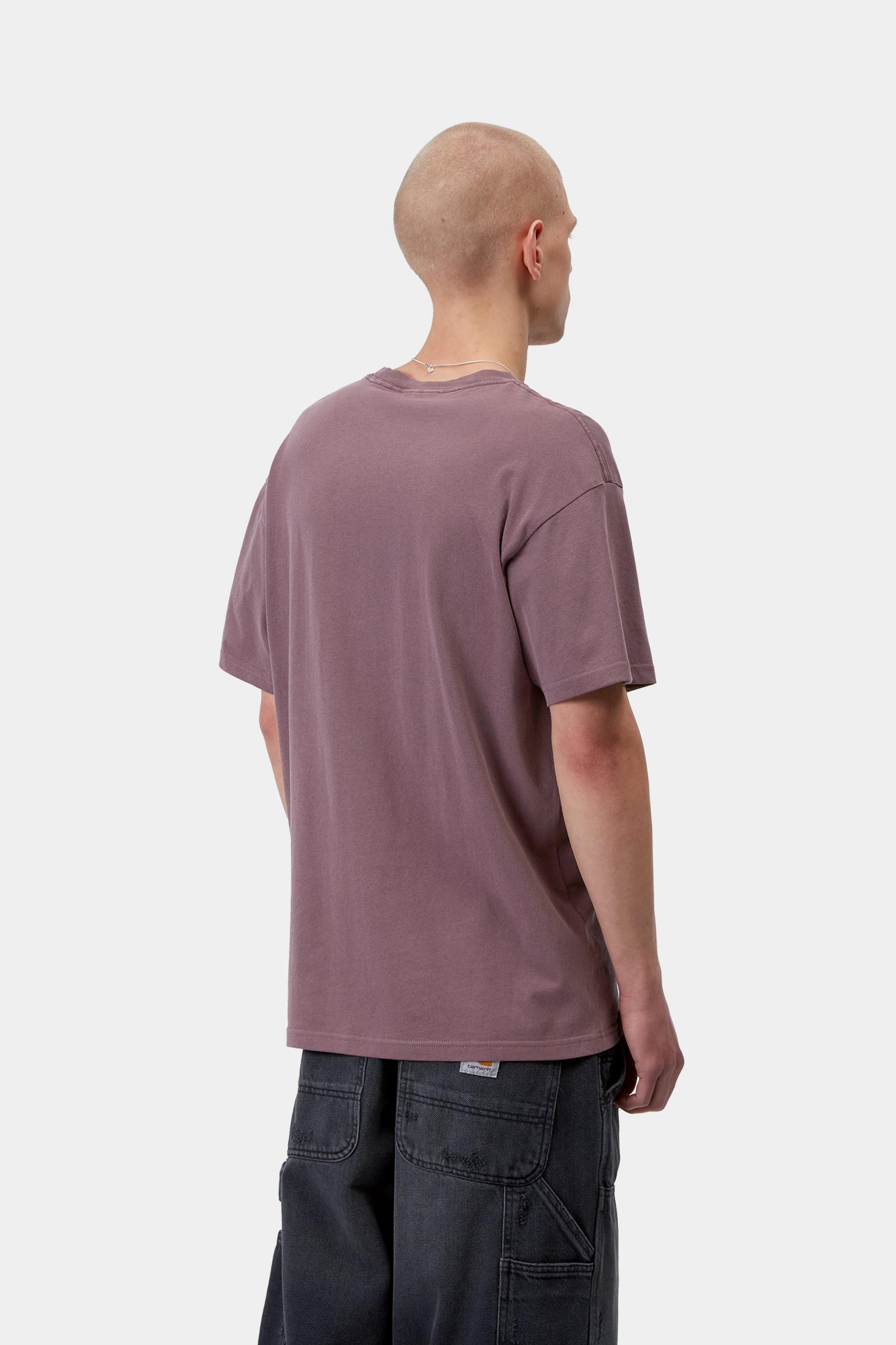 S/S Coat Of Arms T-Shirt - Cozy Purple (garment dyed)