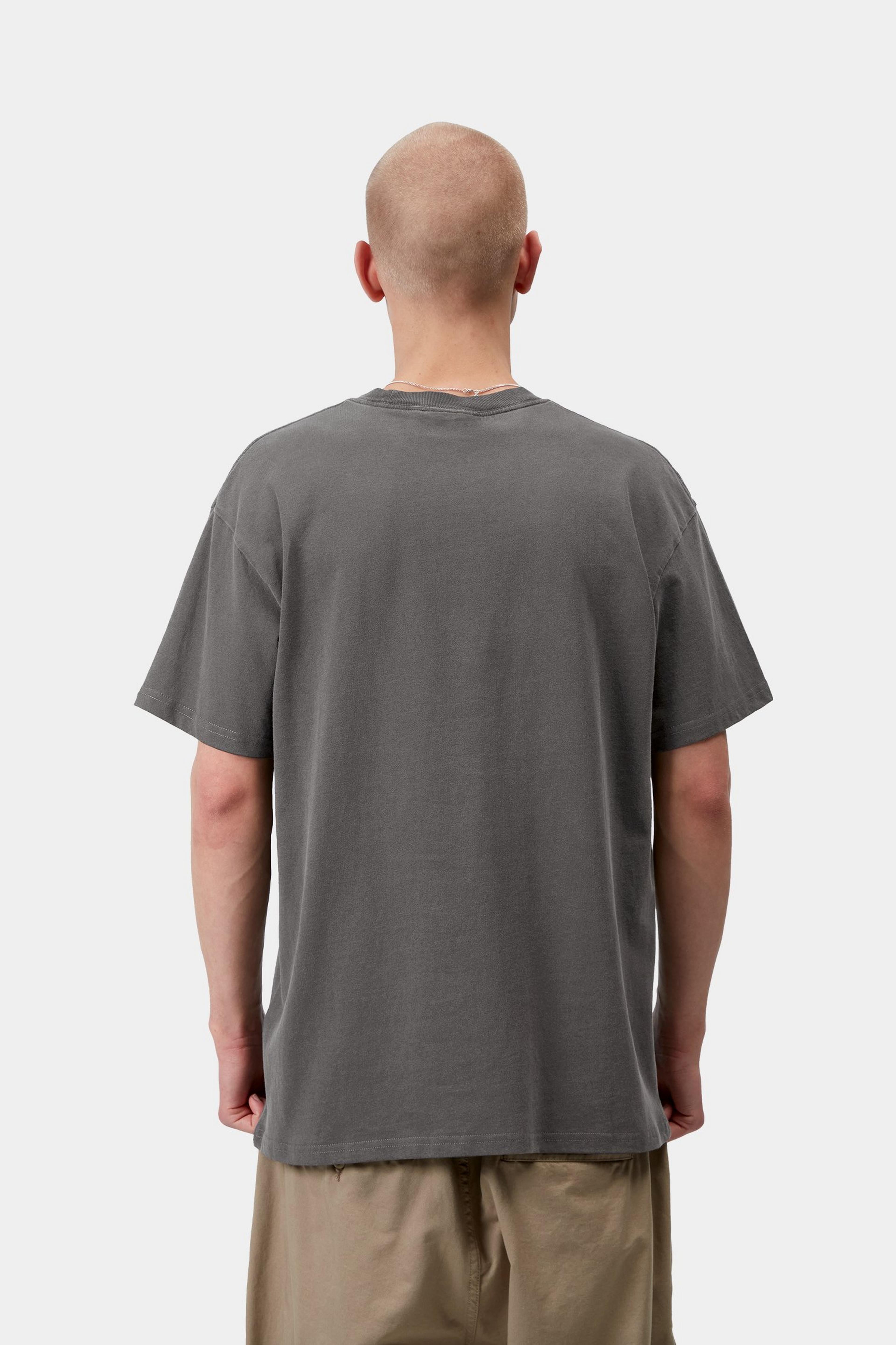 S/S Coat Of Arms T-Shirt - Black (garment dyed)