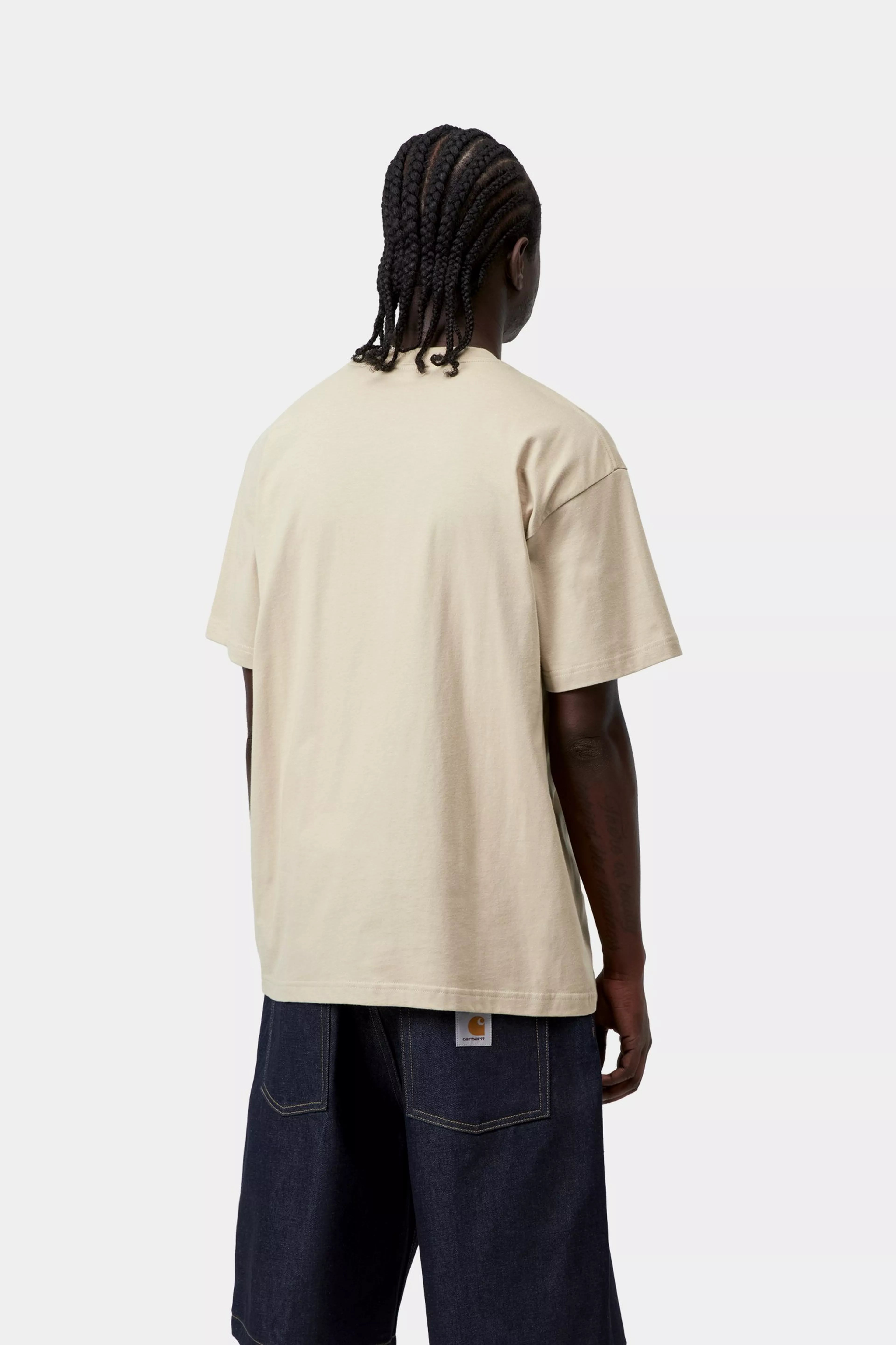 S/S Cloud Script T-Shirt - Barchan
