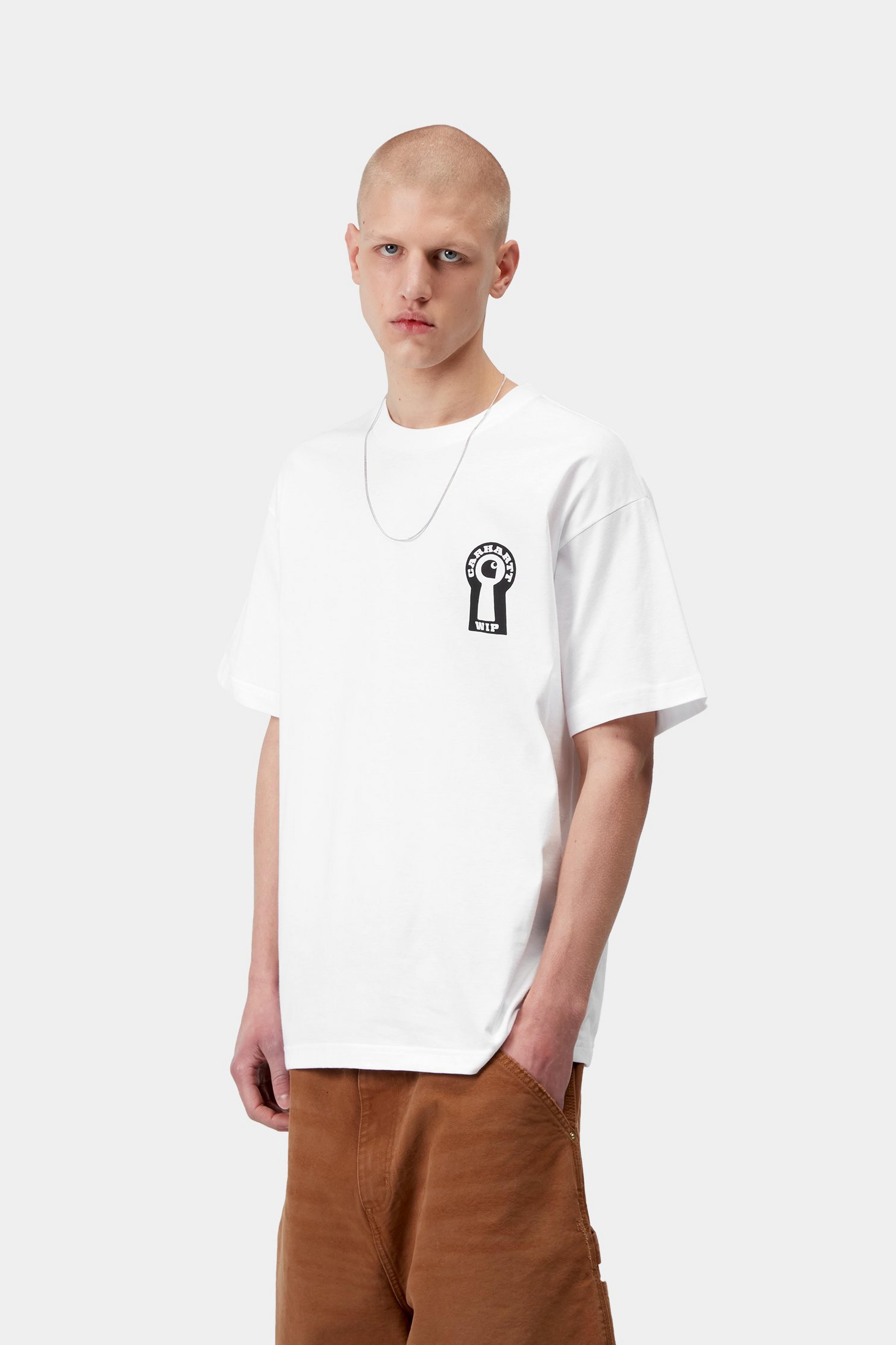 S/S Locked T-Shirt - White