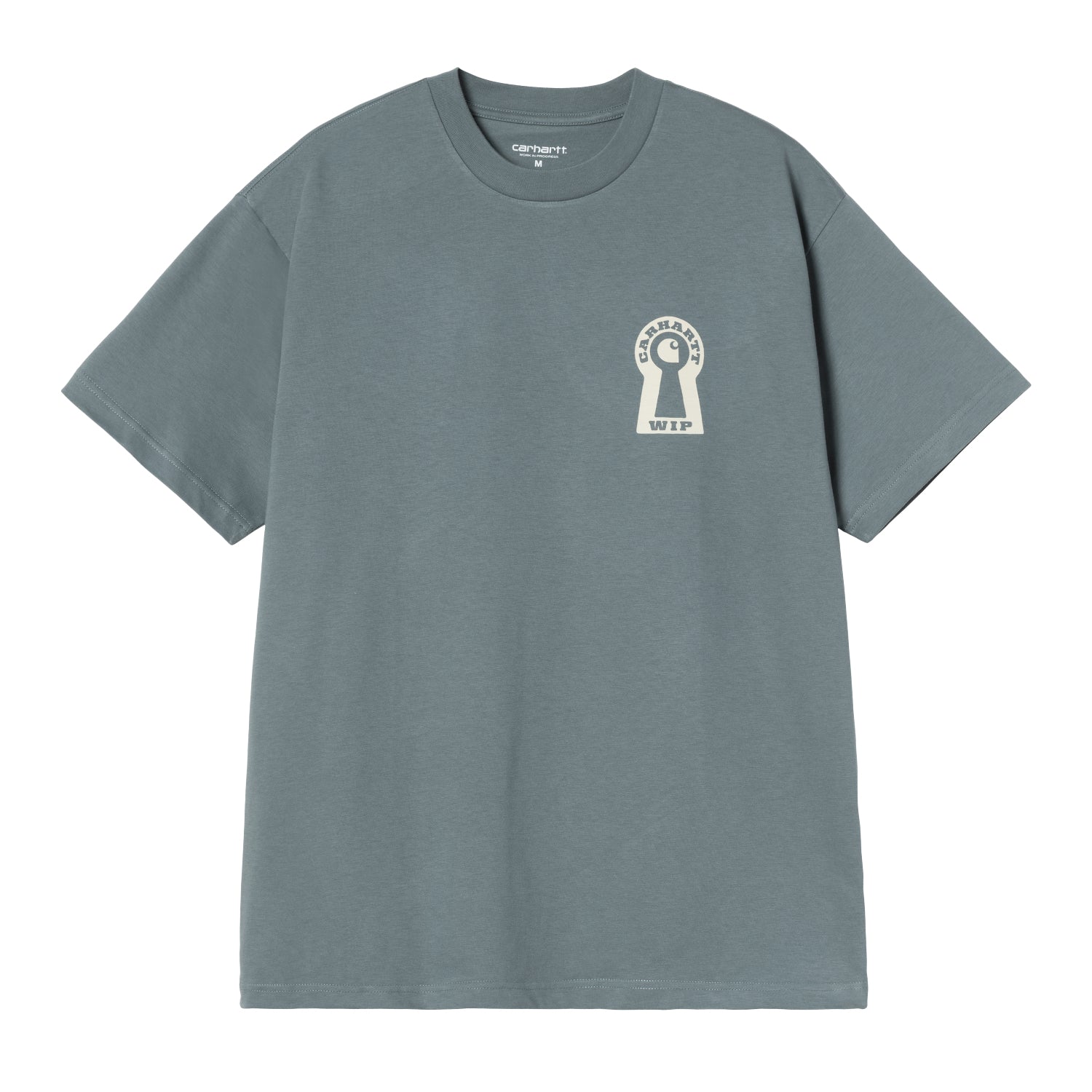 S/S Locked T-Shirt - Cozy Blue