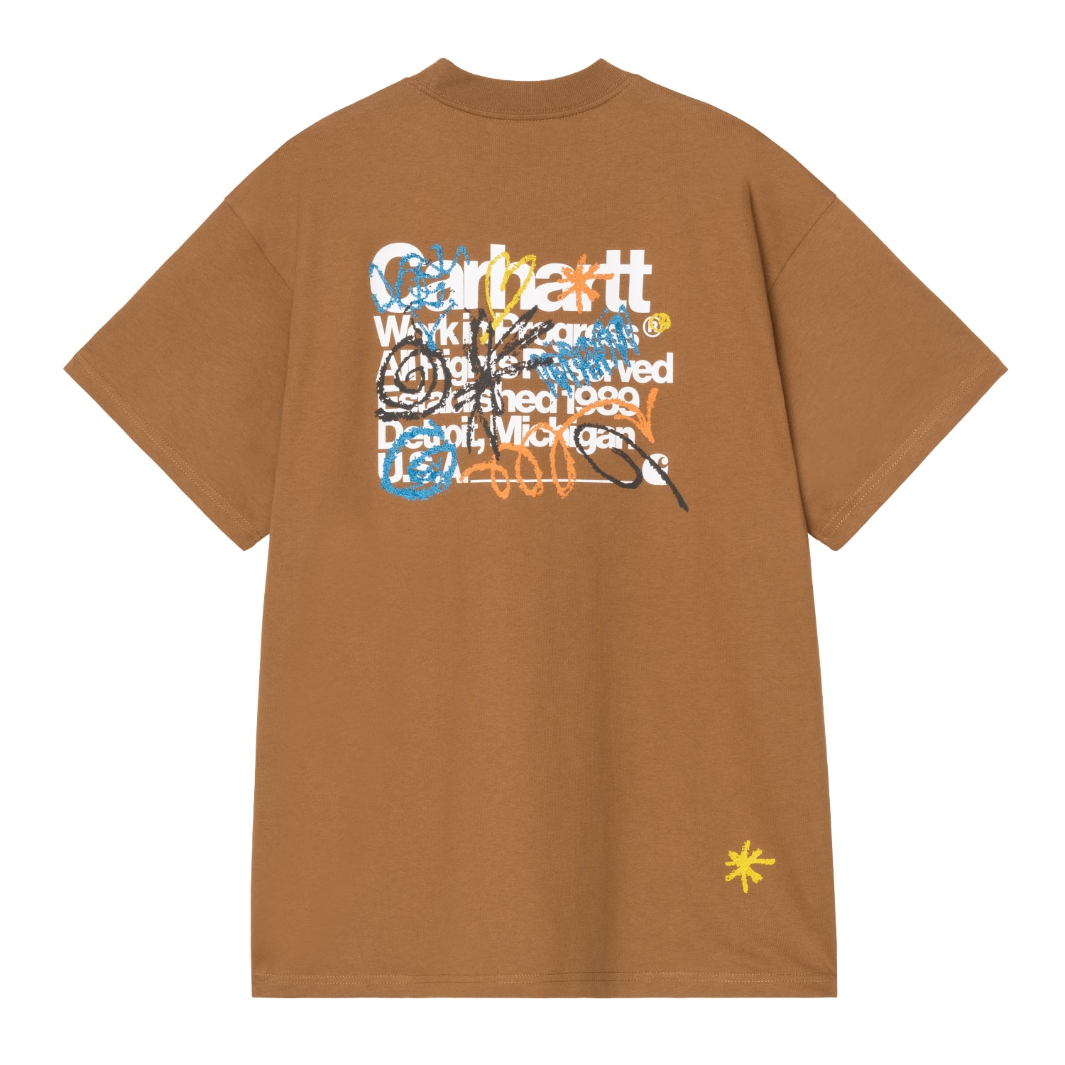 S/S Primary T-Shirt - Hamilton Brown
