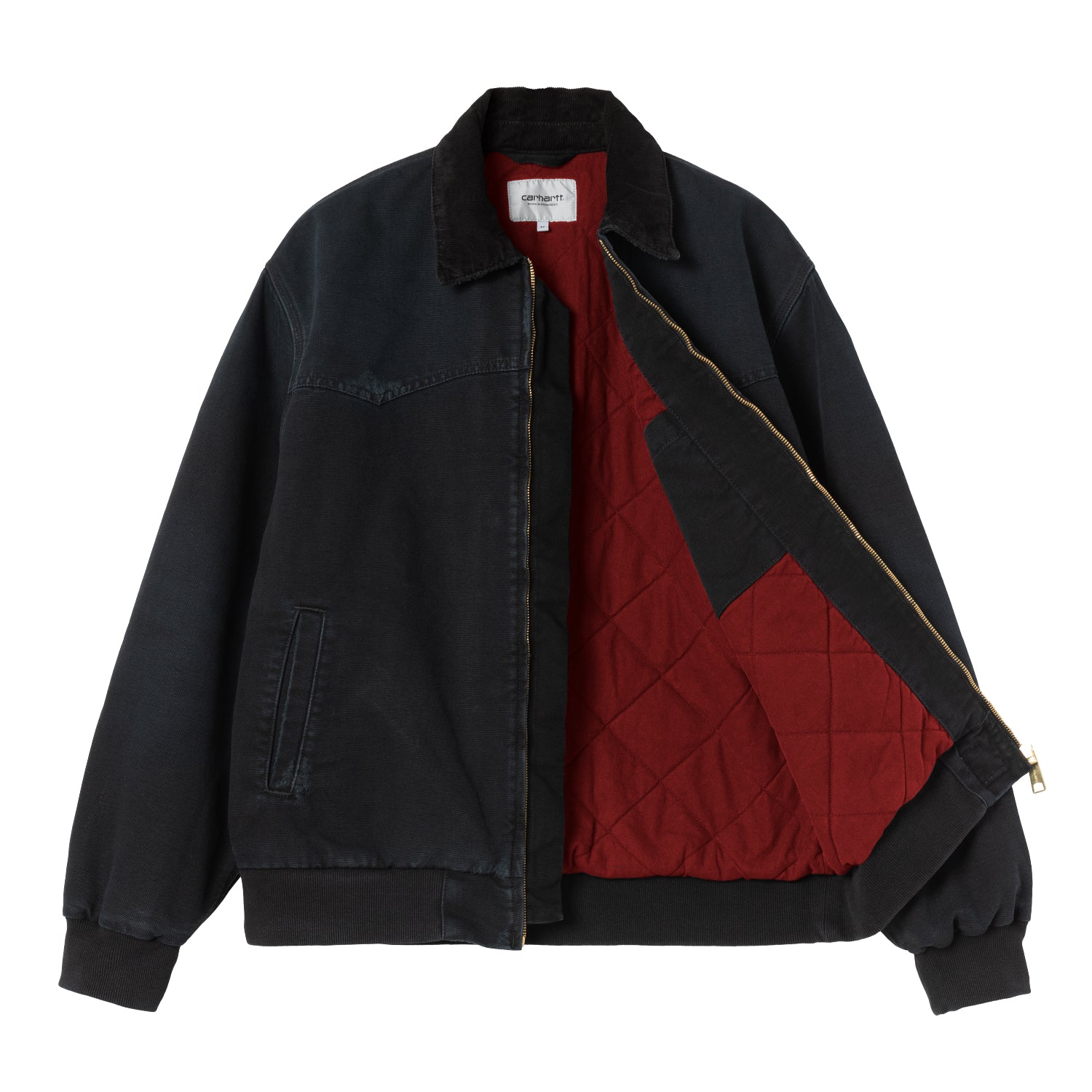 OG Santa Fe Jacket - Black / Black (grind wash)