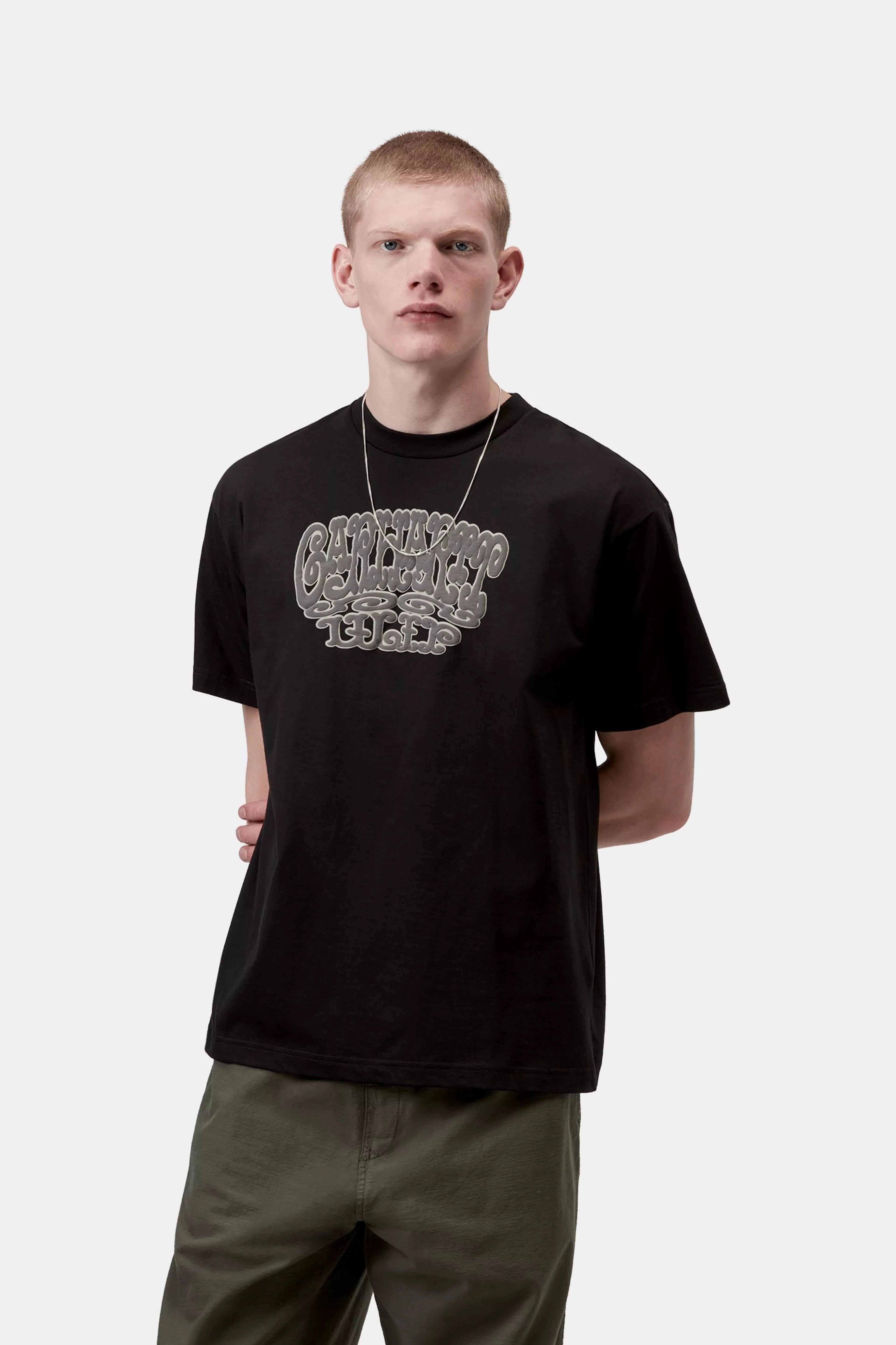 S/S Tipsy Type T-Shirt - Black