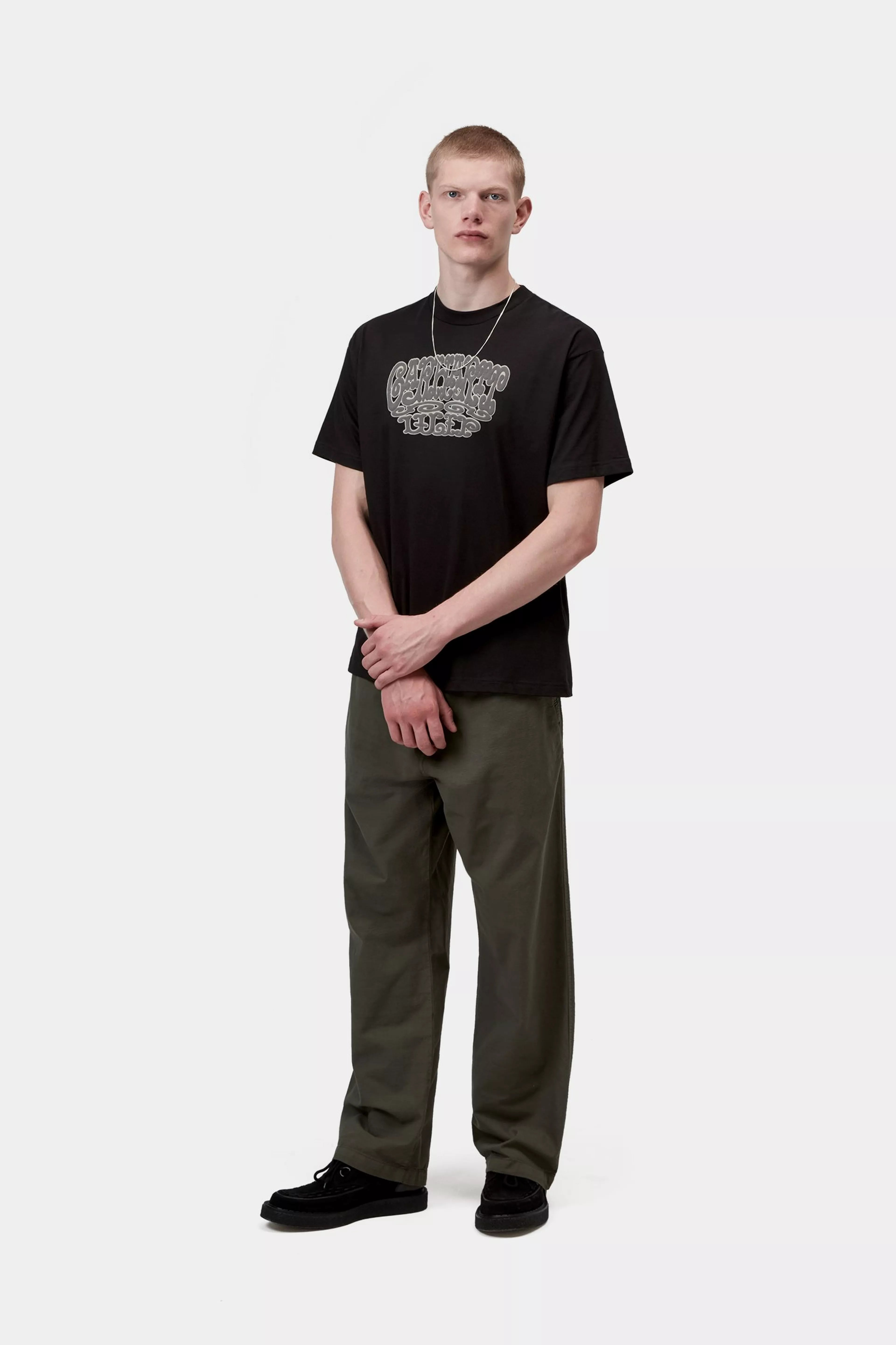 S/S Tipsy Type T-Shirt - Black