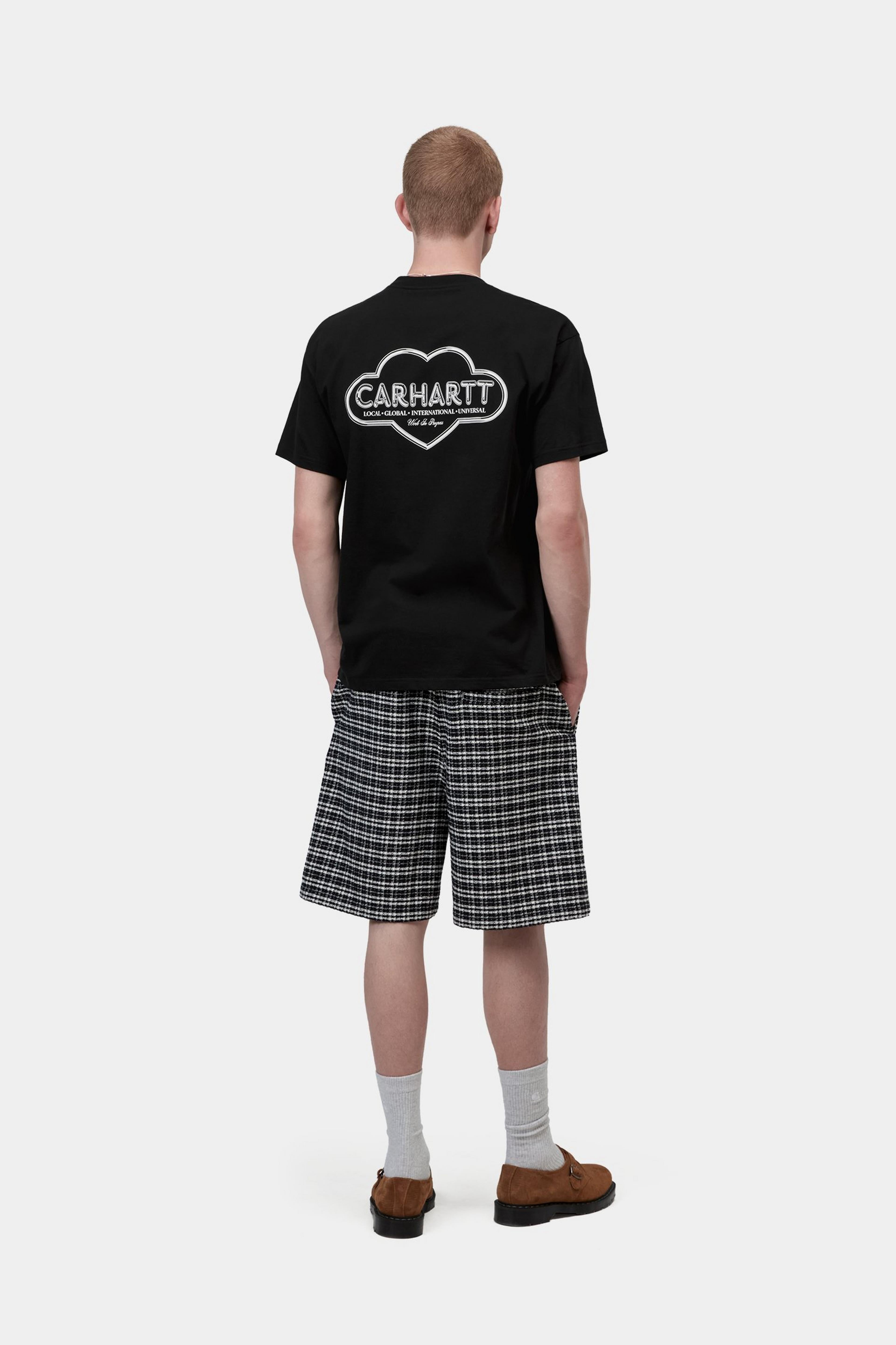 S/S Cloud Heart T-Shirt - Black