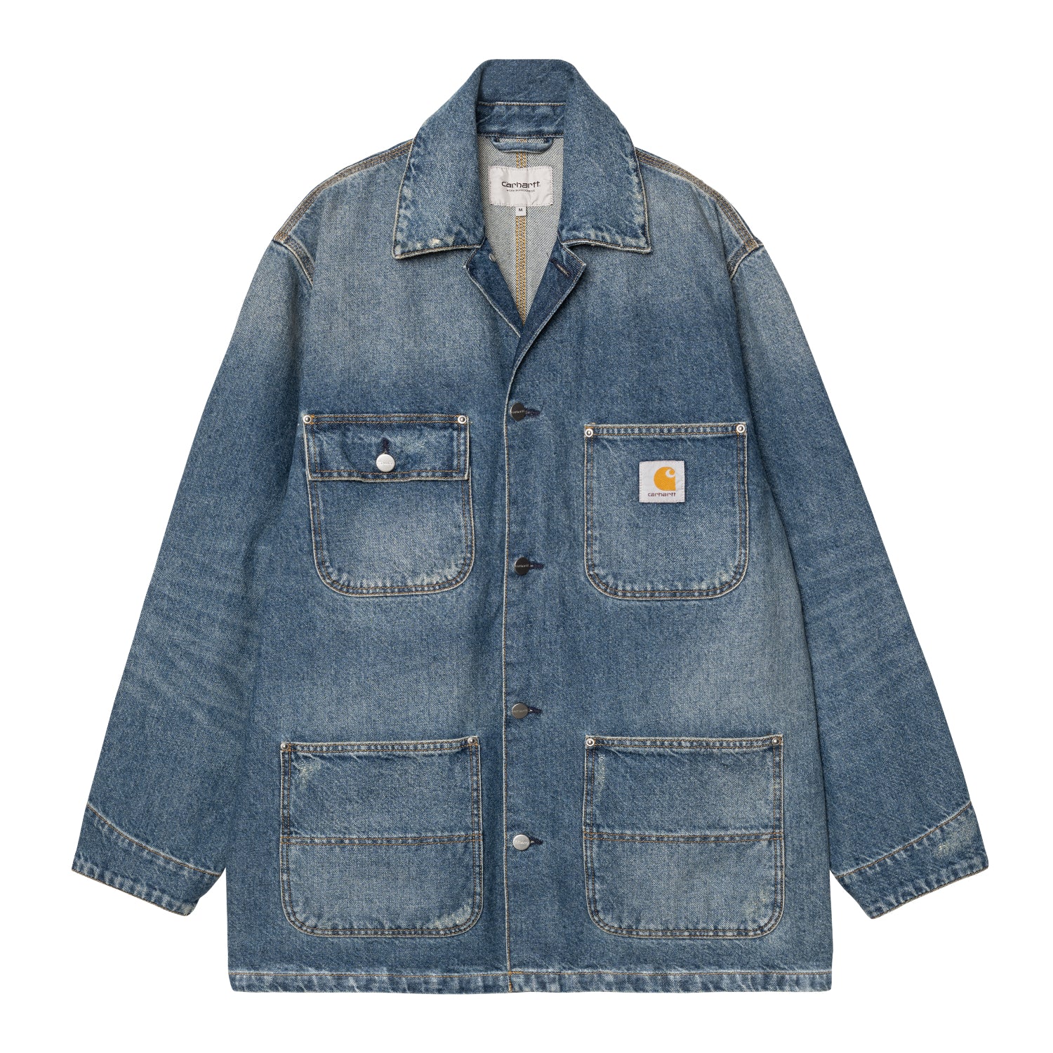 Aden Chore Coat - Blue (grind wash)
