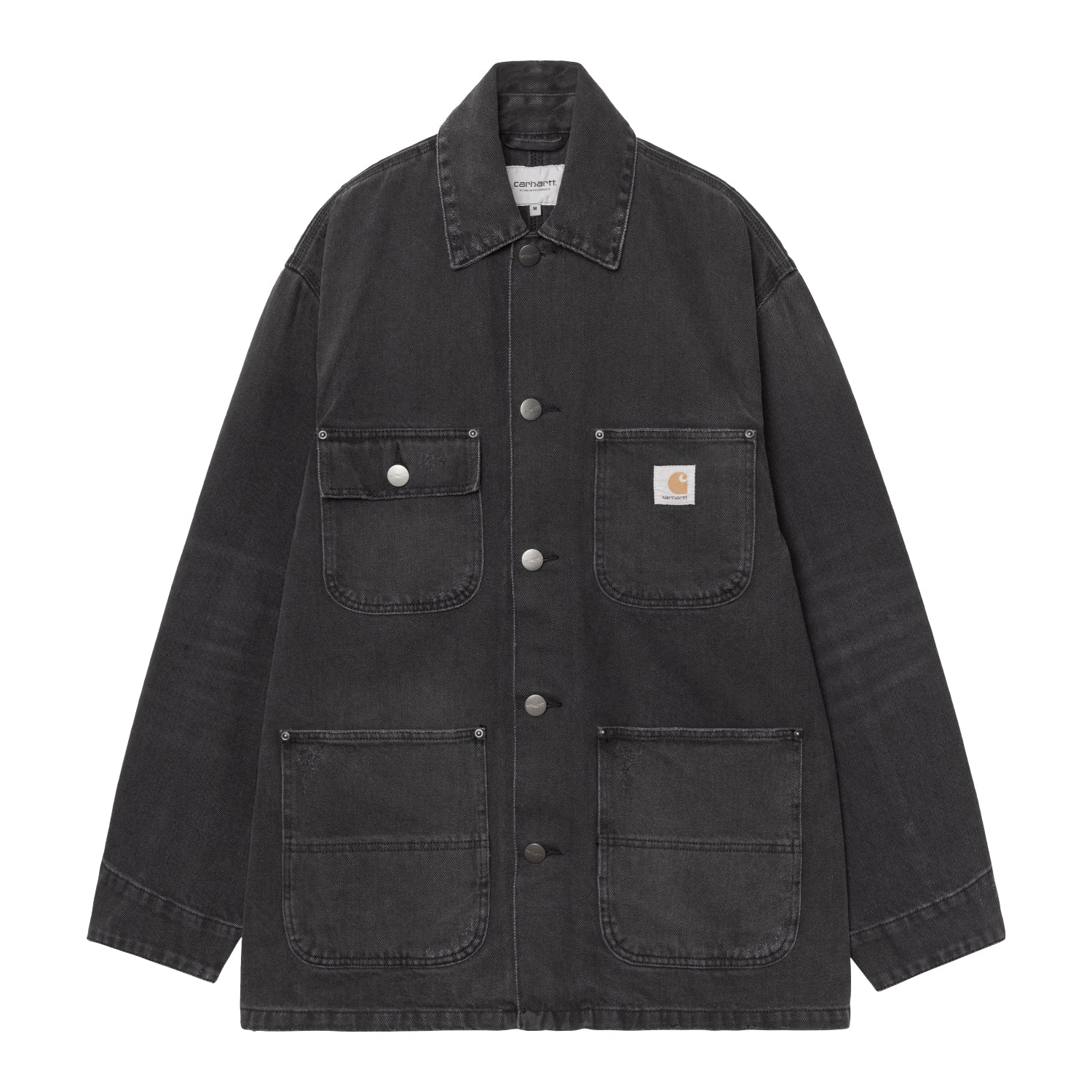 Aden Chore Coat - Black (grind wash)