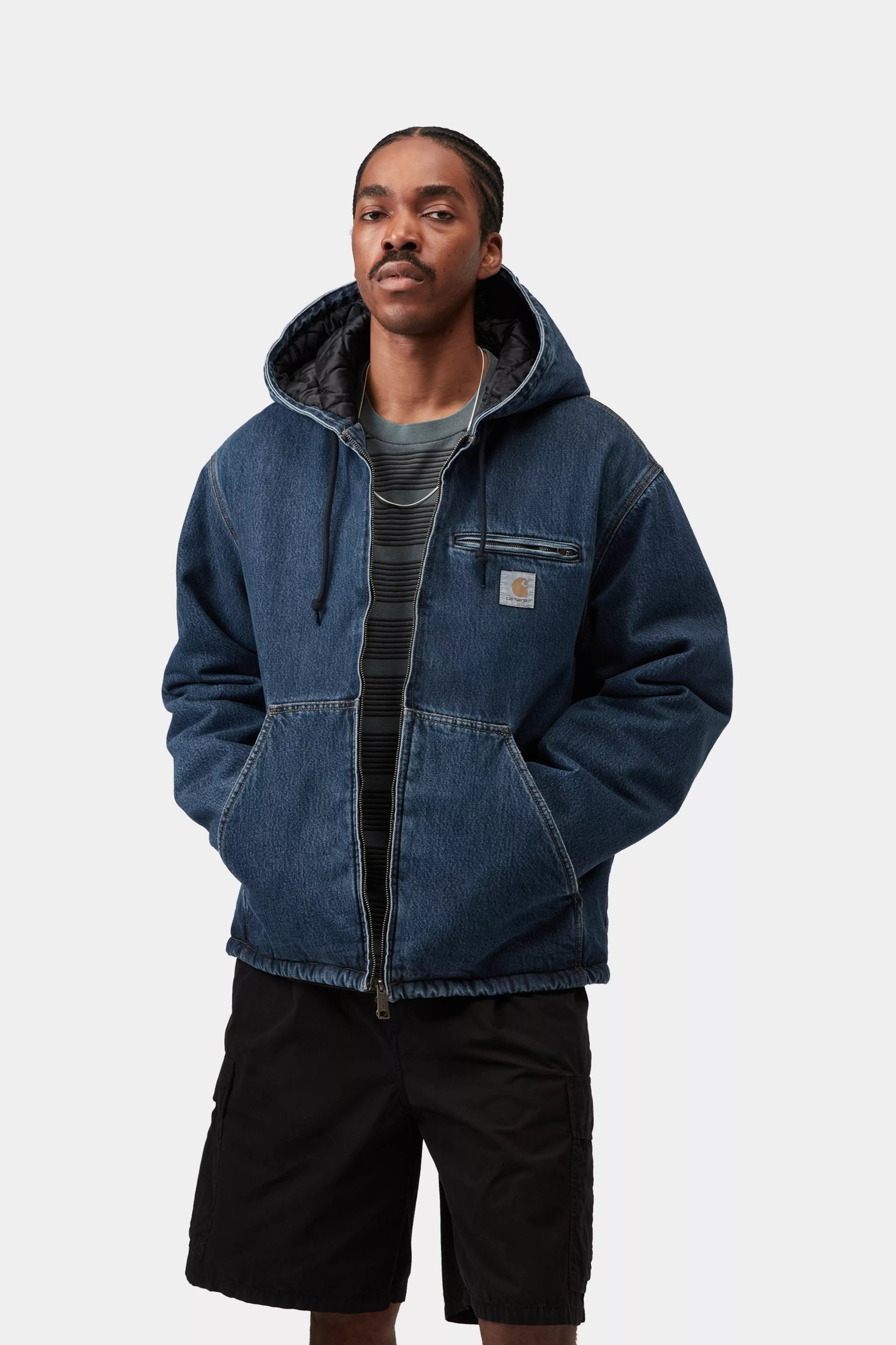 Cleveland Jacket - Blue (stone washed)