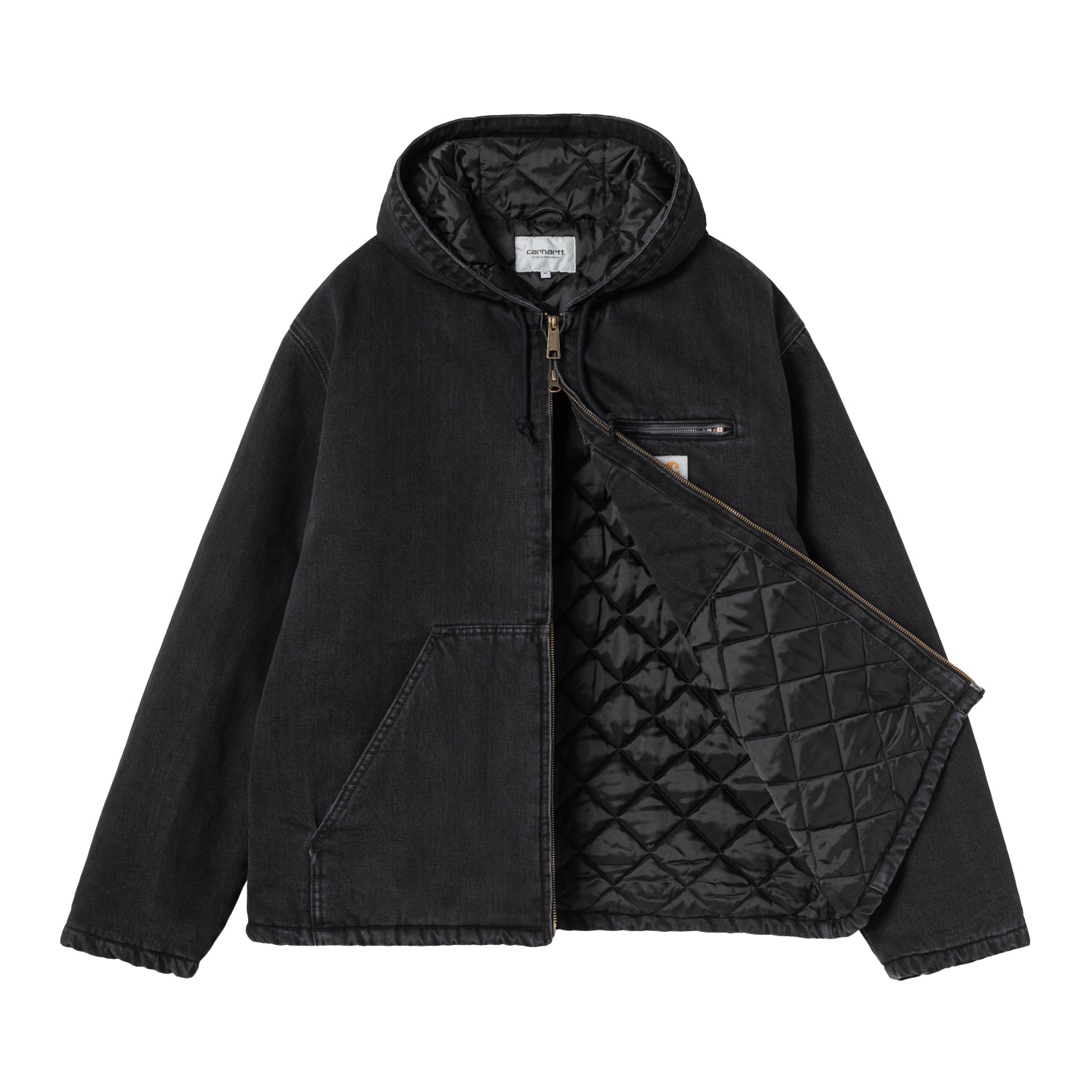 Cleveland Jacket - Black (stone washed)