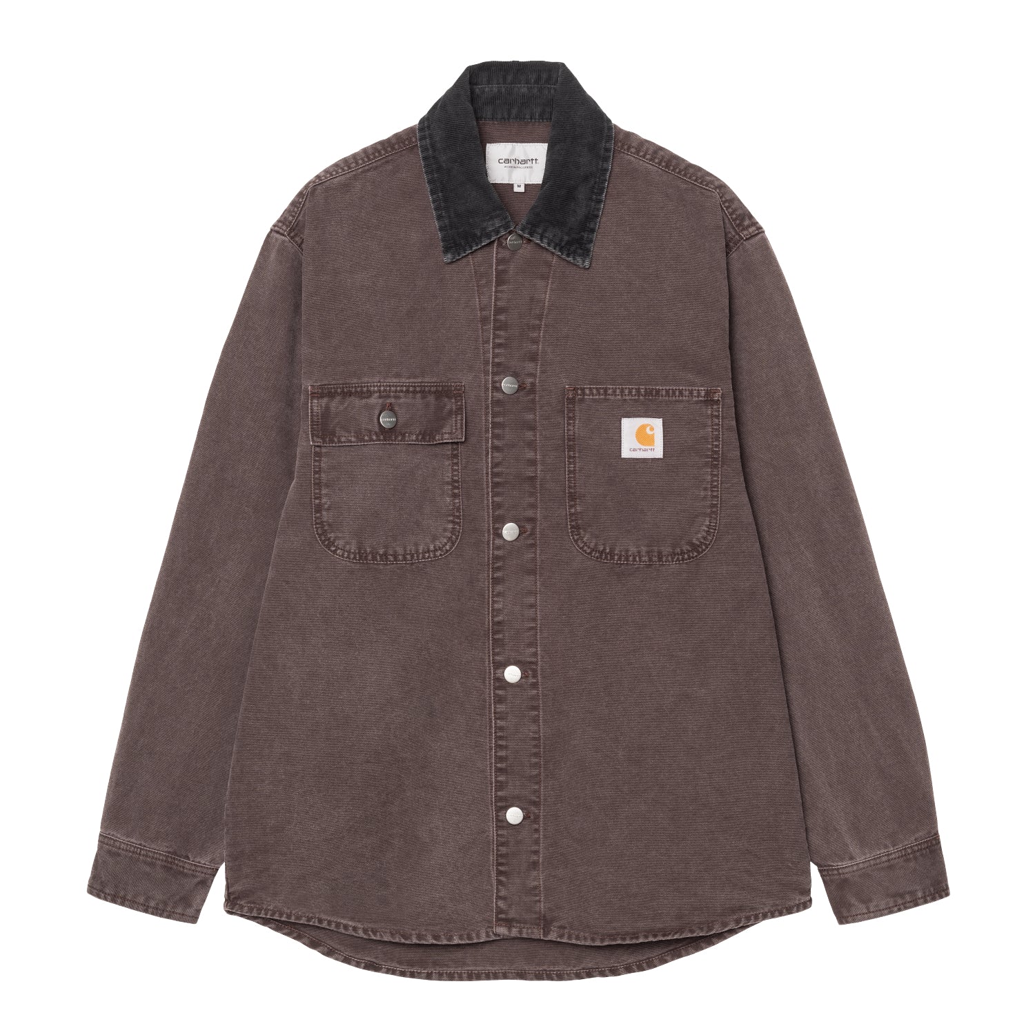 Mitch Shirt Jac - Palisander / Black (dusky canvas)