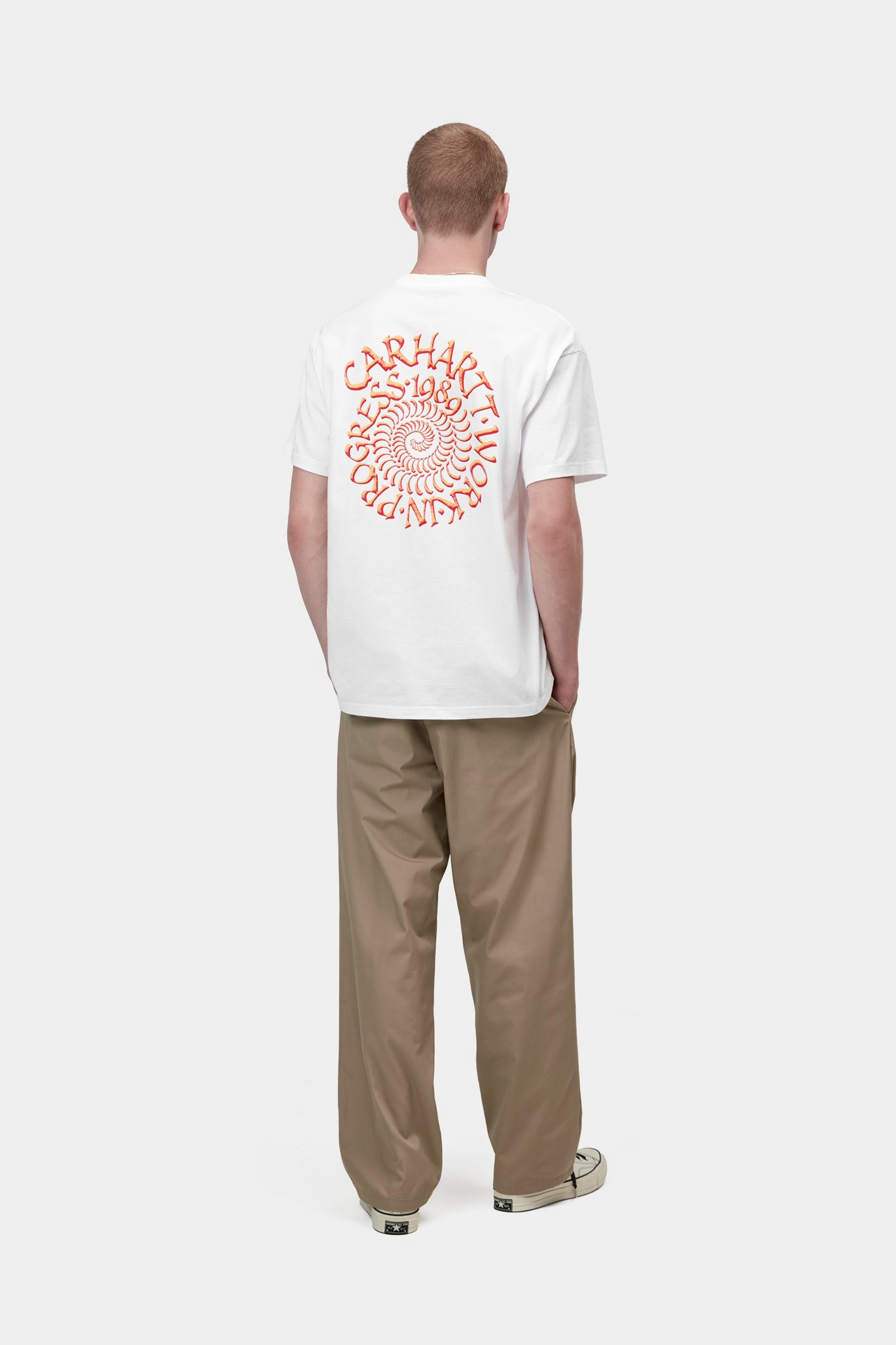 S/S Spirals T-Shirt - White