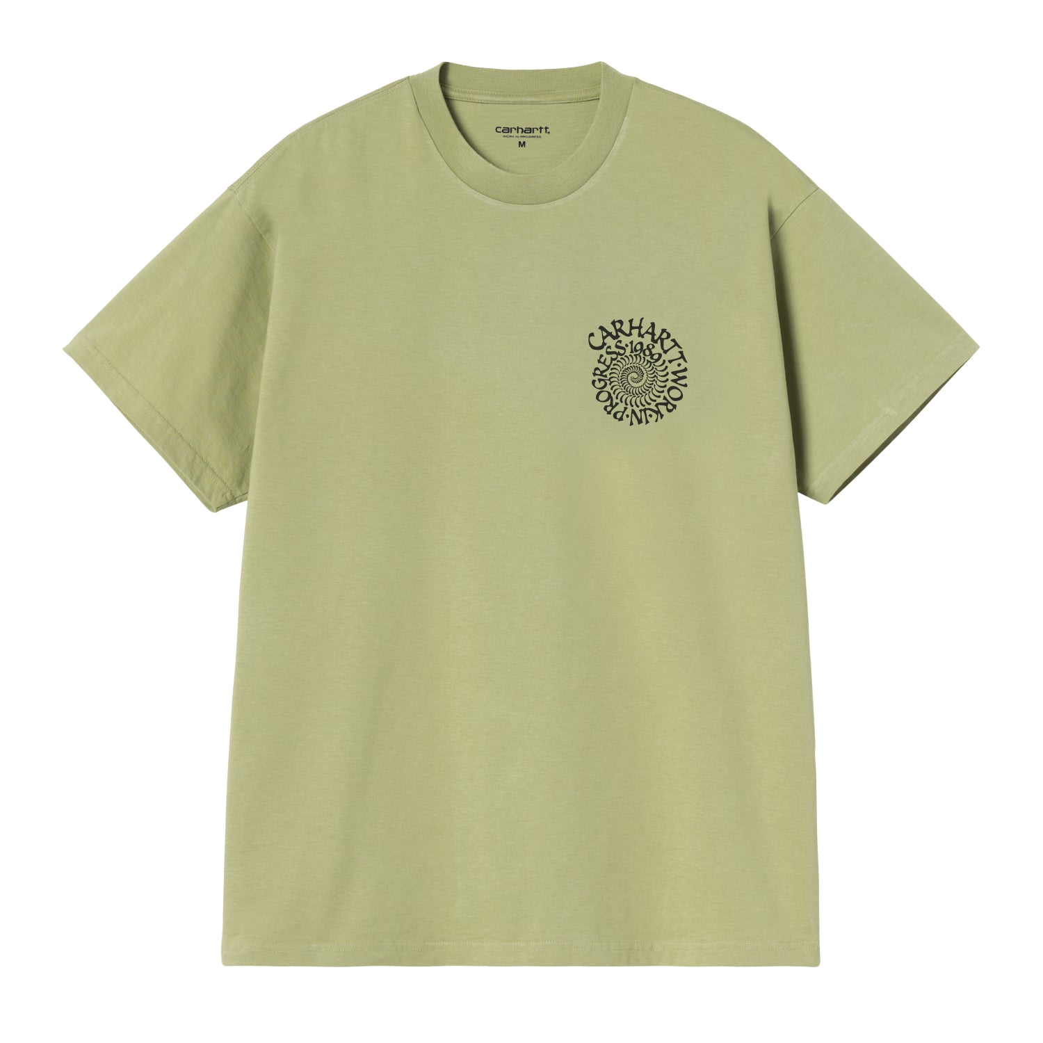 S/S Spirals T-Shirt - Gentle Green