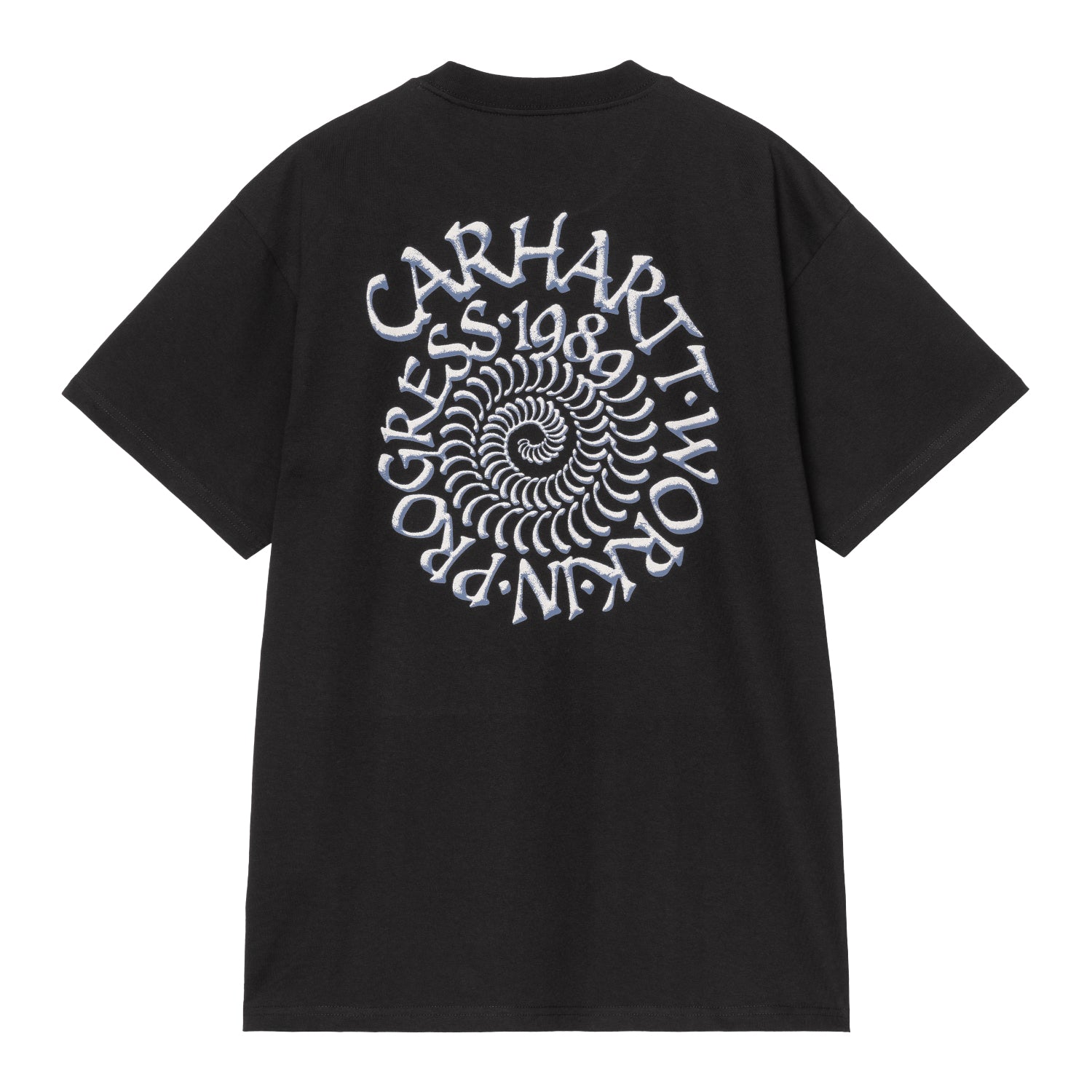 S/S Spirals T-Shirt - Black
