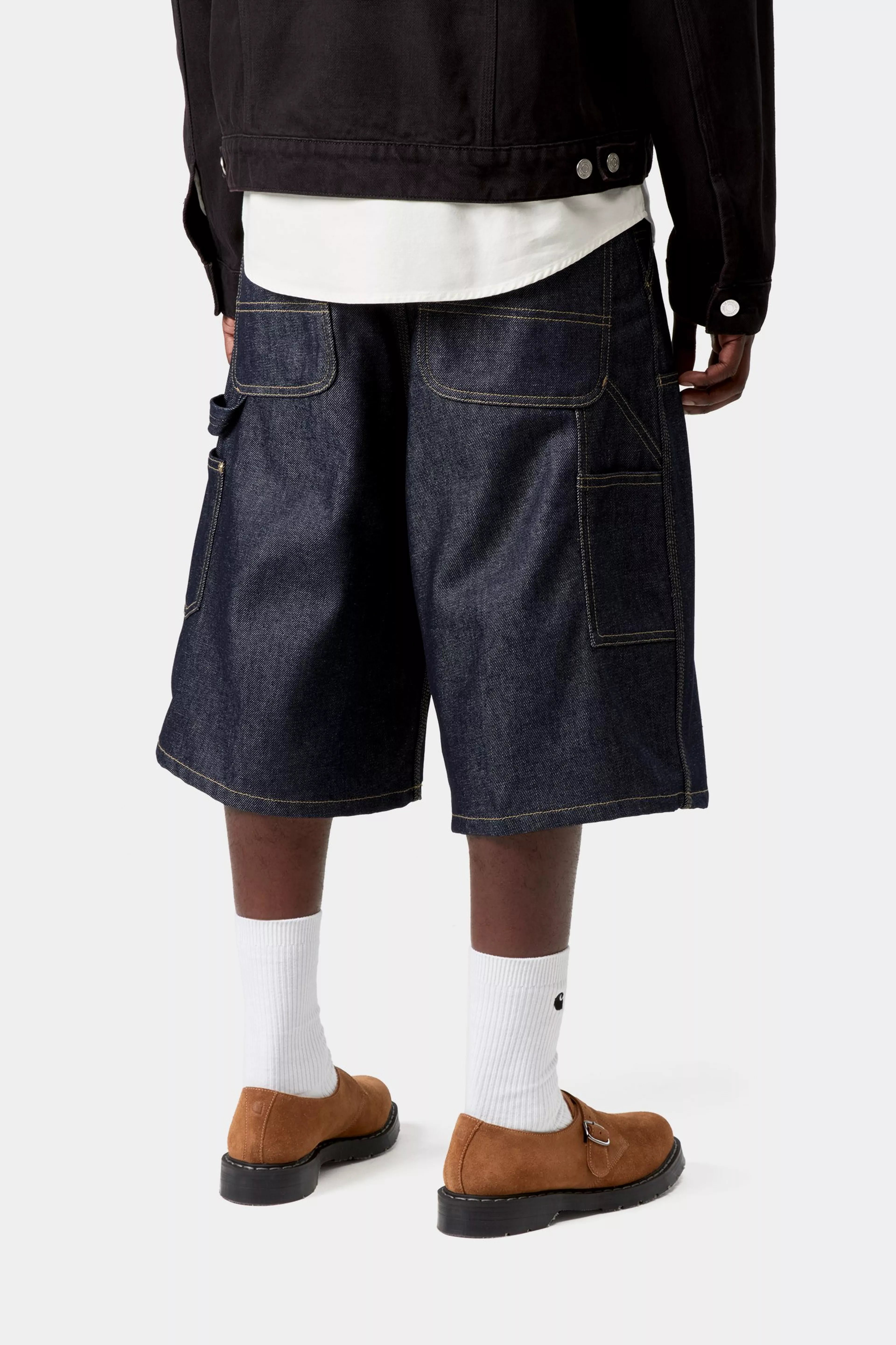 OG Aden Double Knee Short - Blue (rigid)