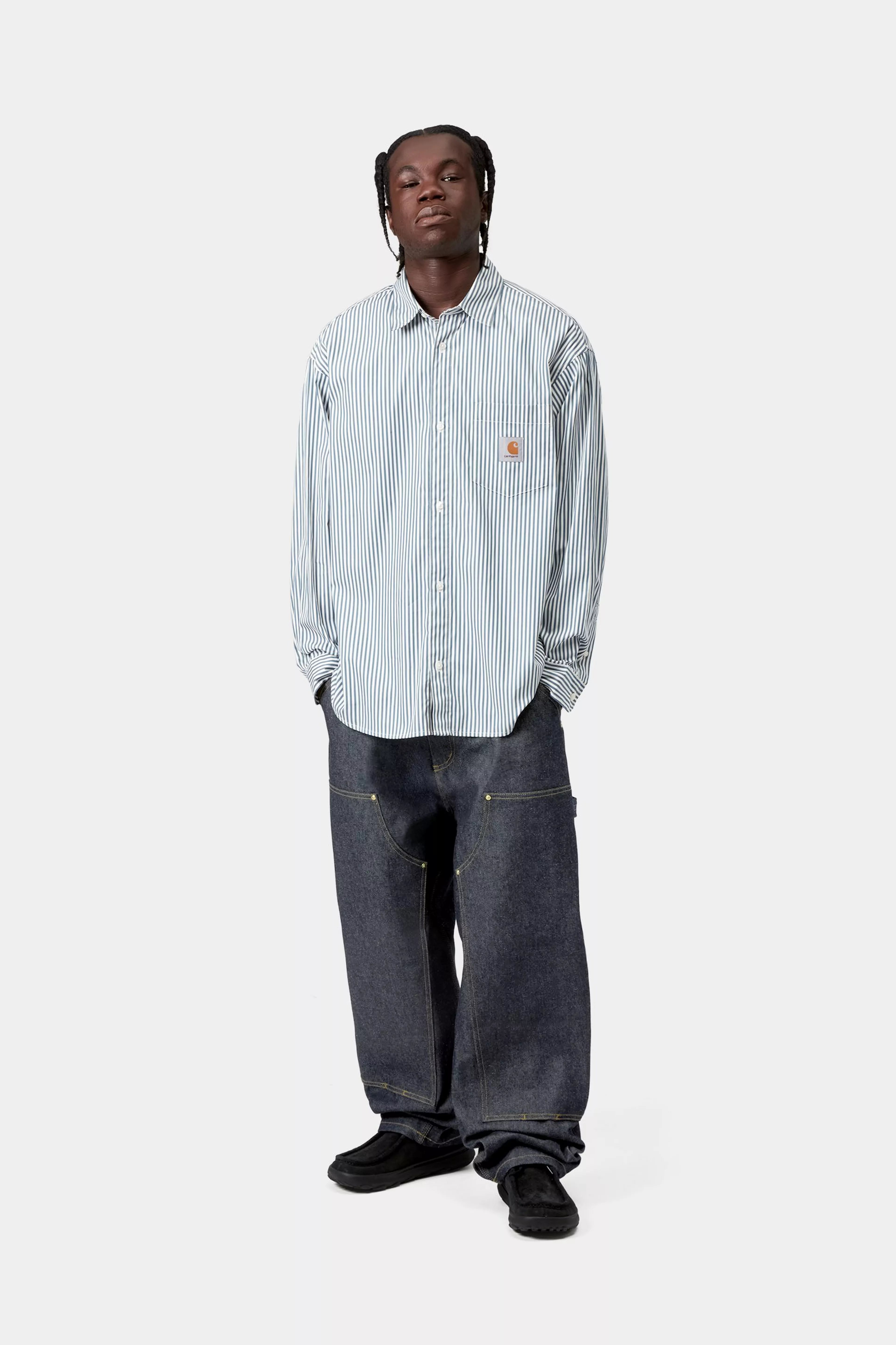 OG Double Knee Pant - Blue (rigid)