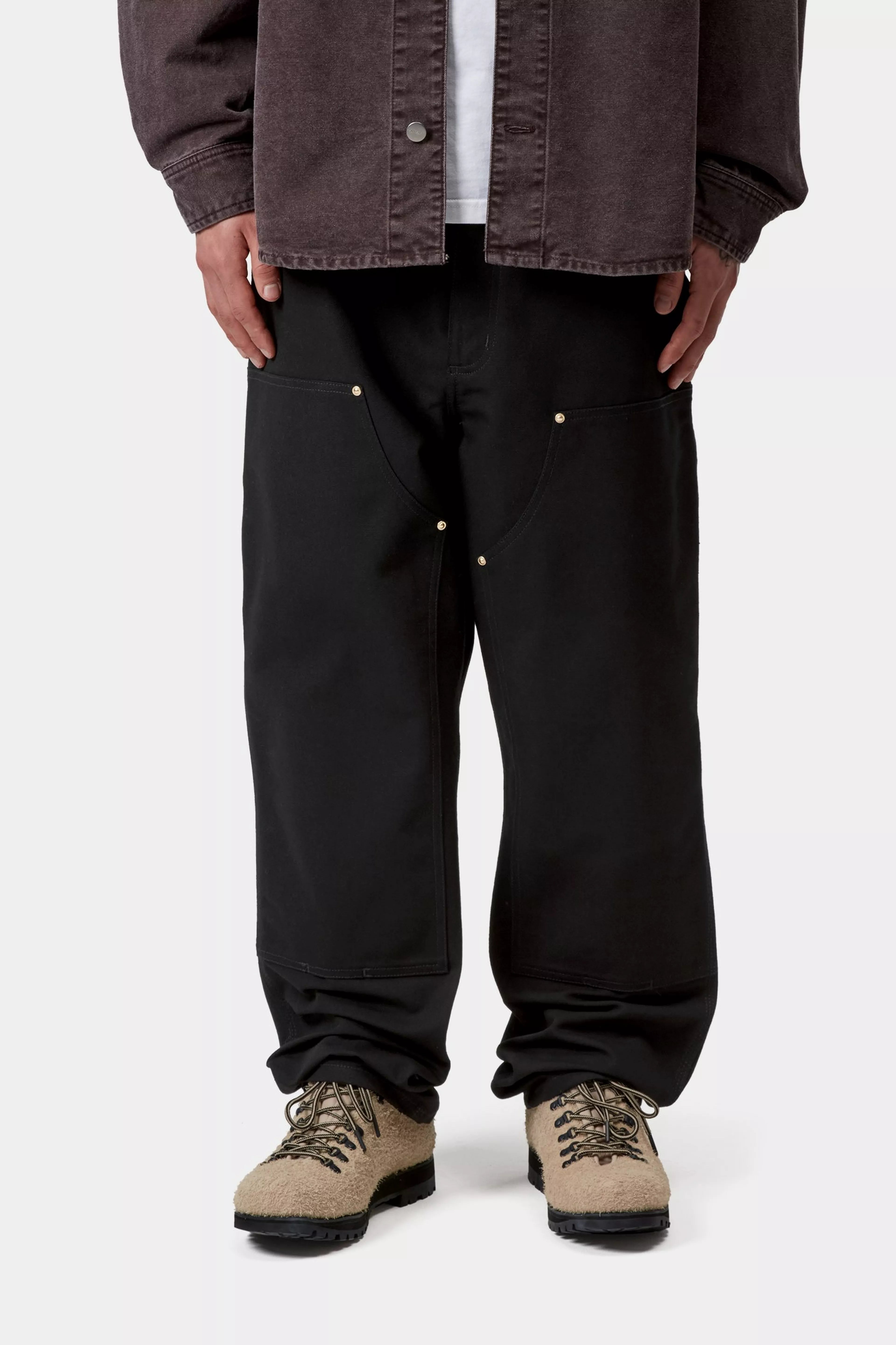 Double Knee Pant - Black (rigid)