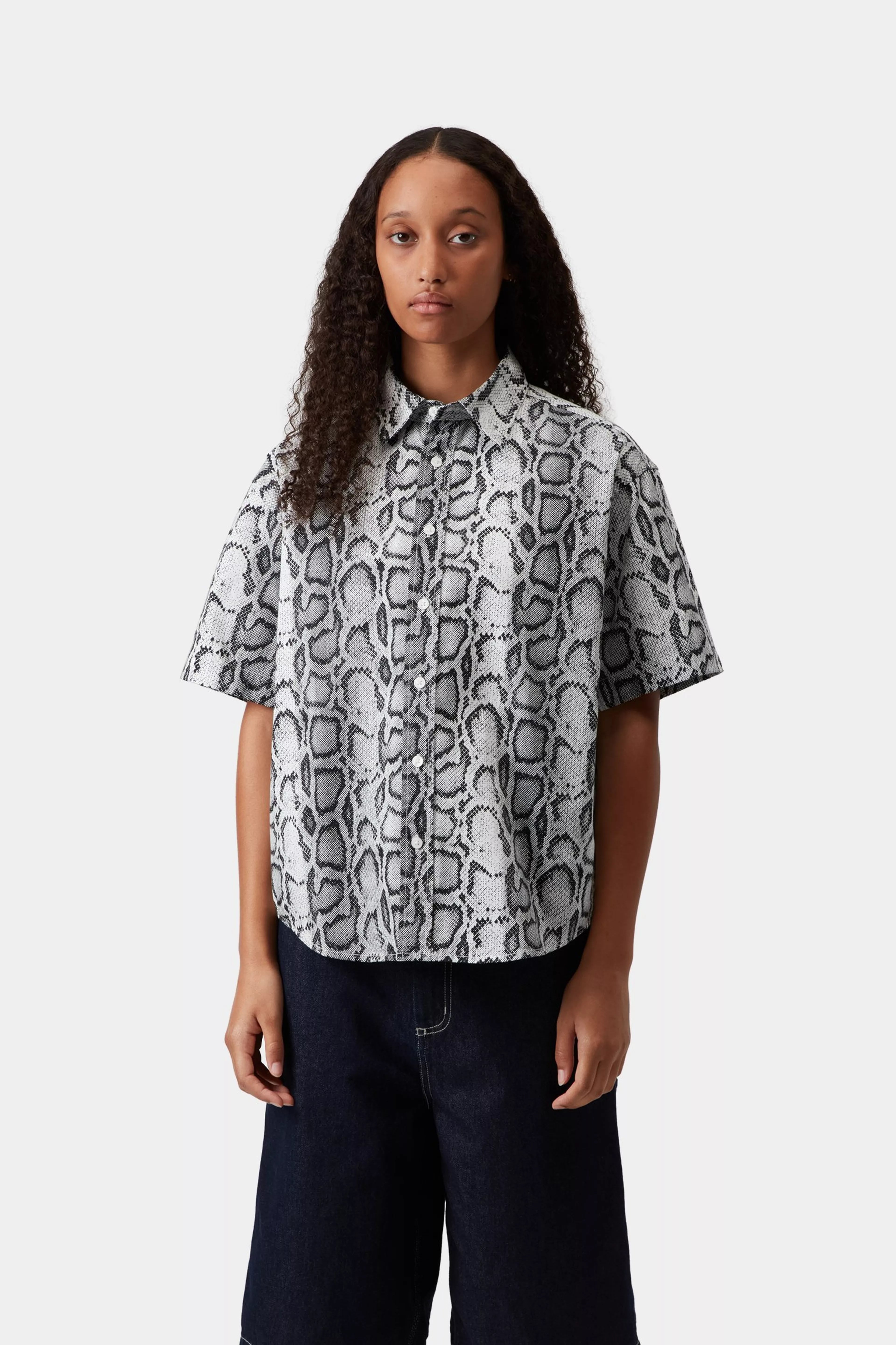 W' S/S Snake Camo Shirt - Snake Camo