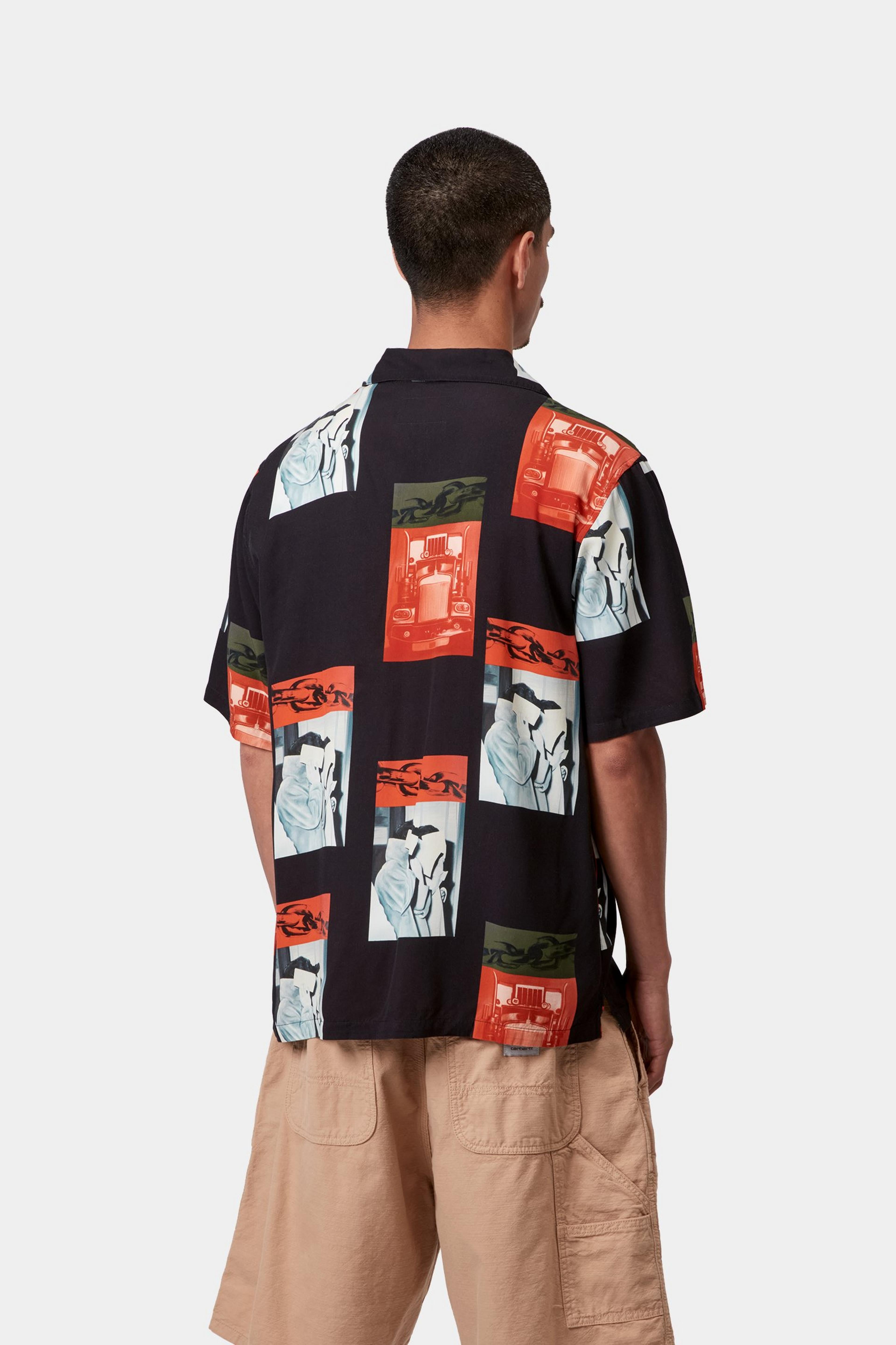S/S Sean Hamilton Shirt - Sean Hamilton Print, Black