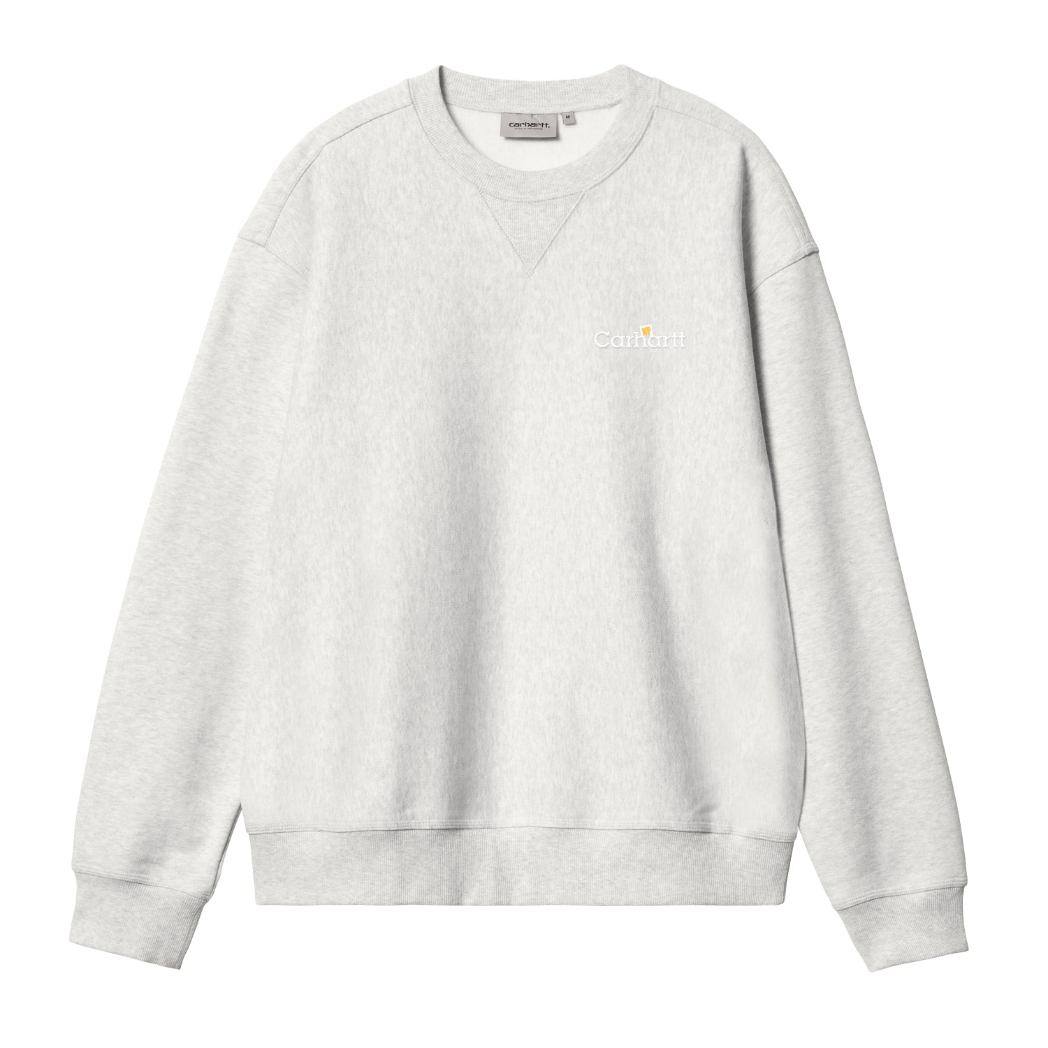 Wip Label Sweat - Ash Heather