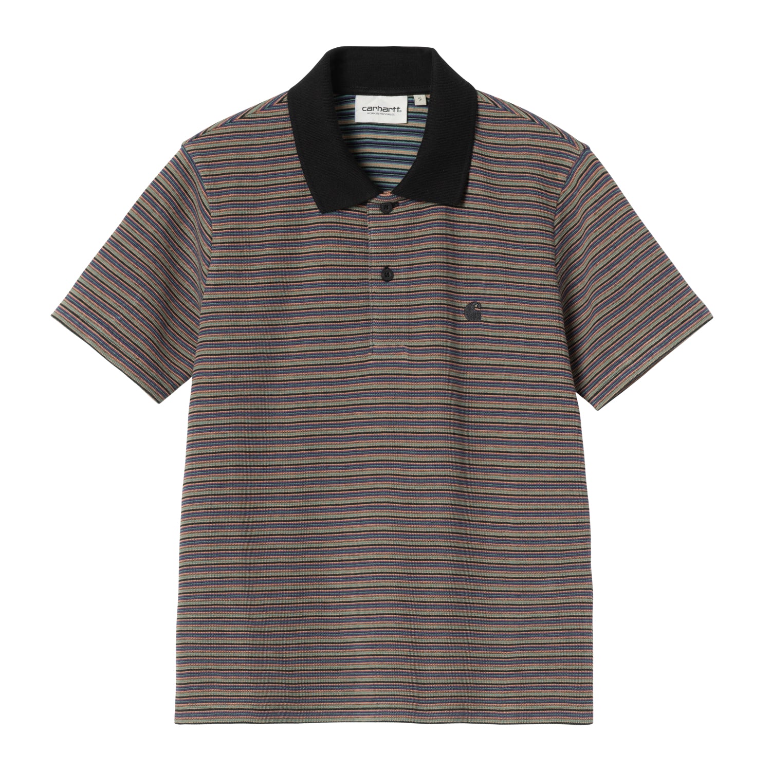 W' S/S Dion Polo - Dion Stripe Lily