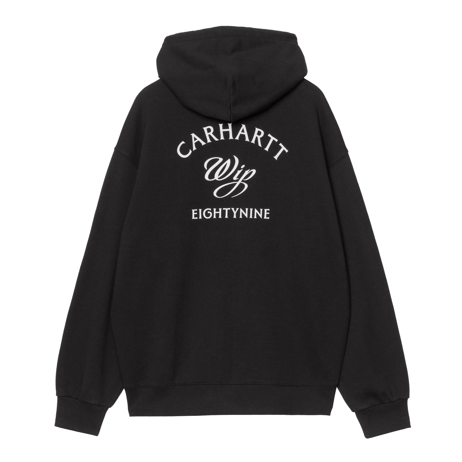 Hooded Eightynine Sweat Jacket - Black