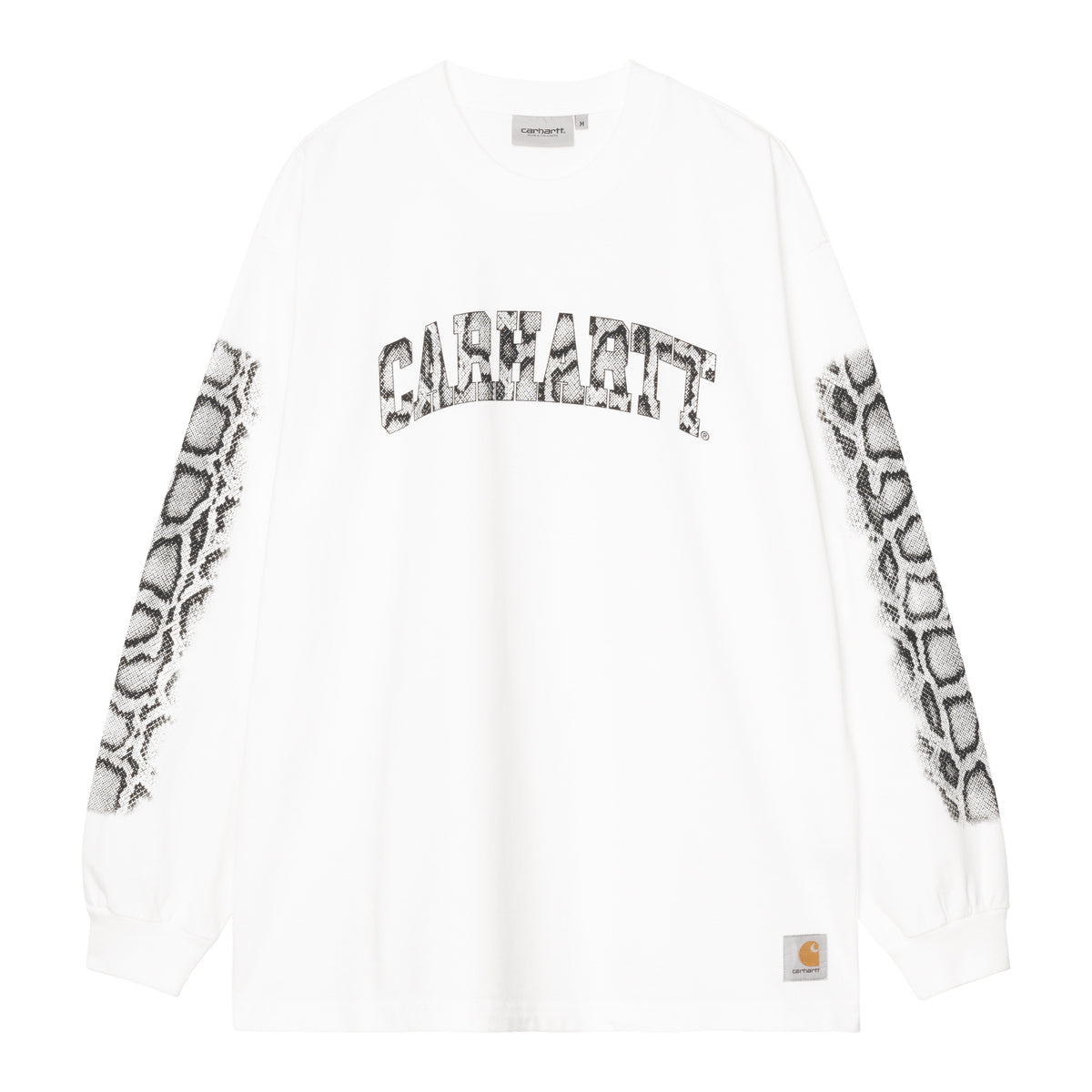 ロングスリーブカモフラージュスネークTシャツ
