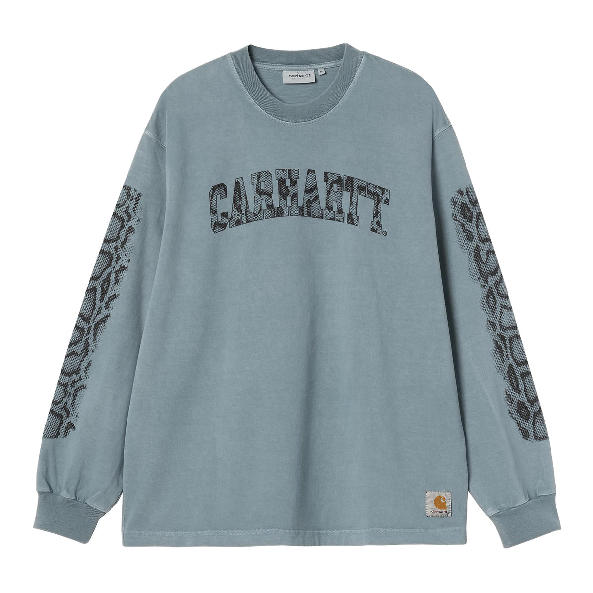 ロングスリーブカモフラージュスネークTシャツ