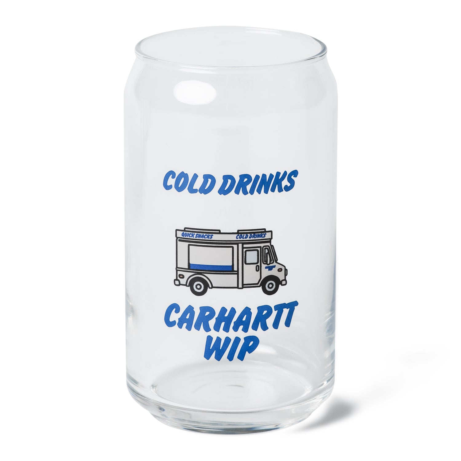 Cold Drinks Can Glass - Clear