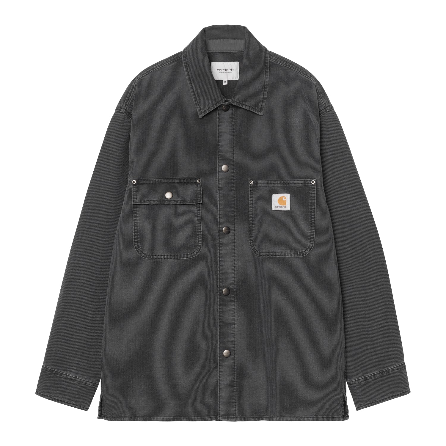 Parrish Shirt Jac - Obsidian (stone washed)