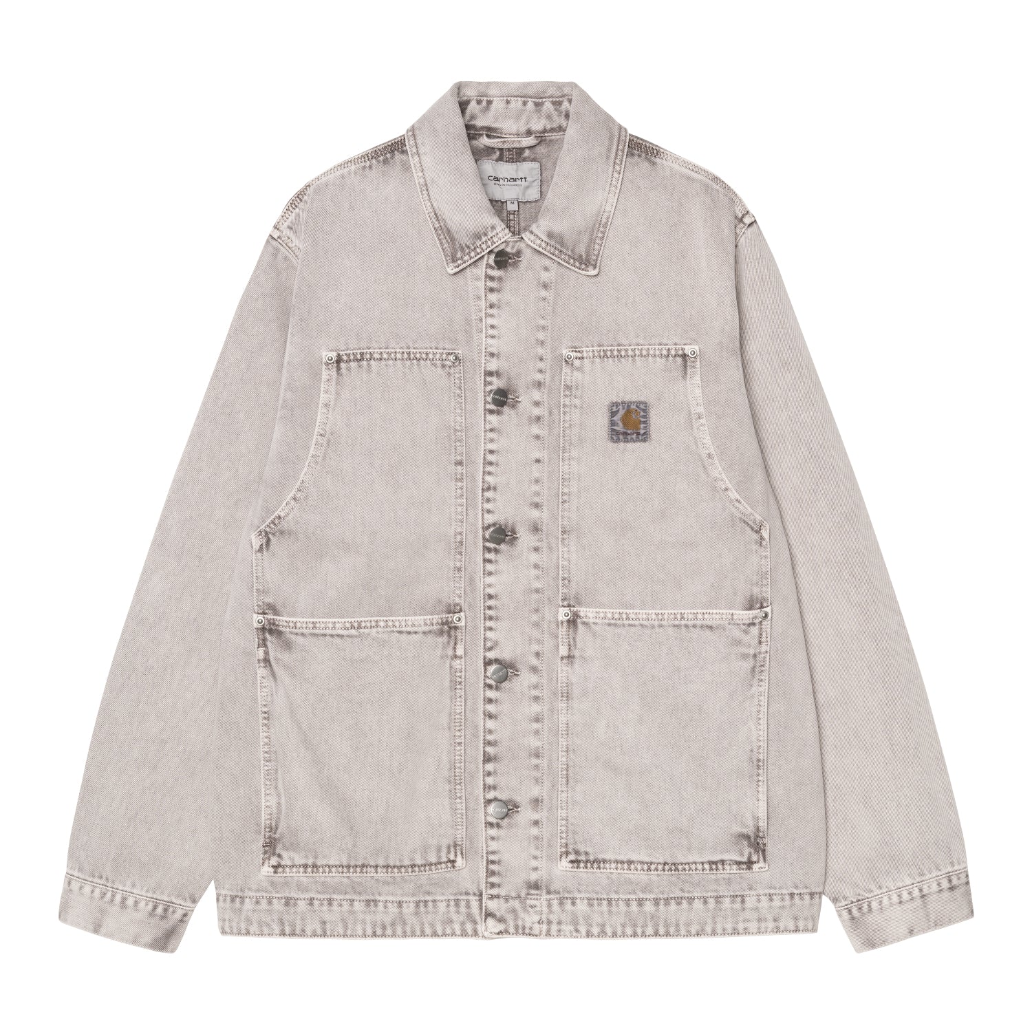 OG Double Front Jacket - Shale (chalk wash)