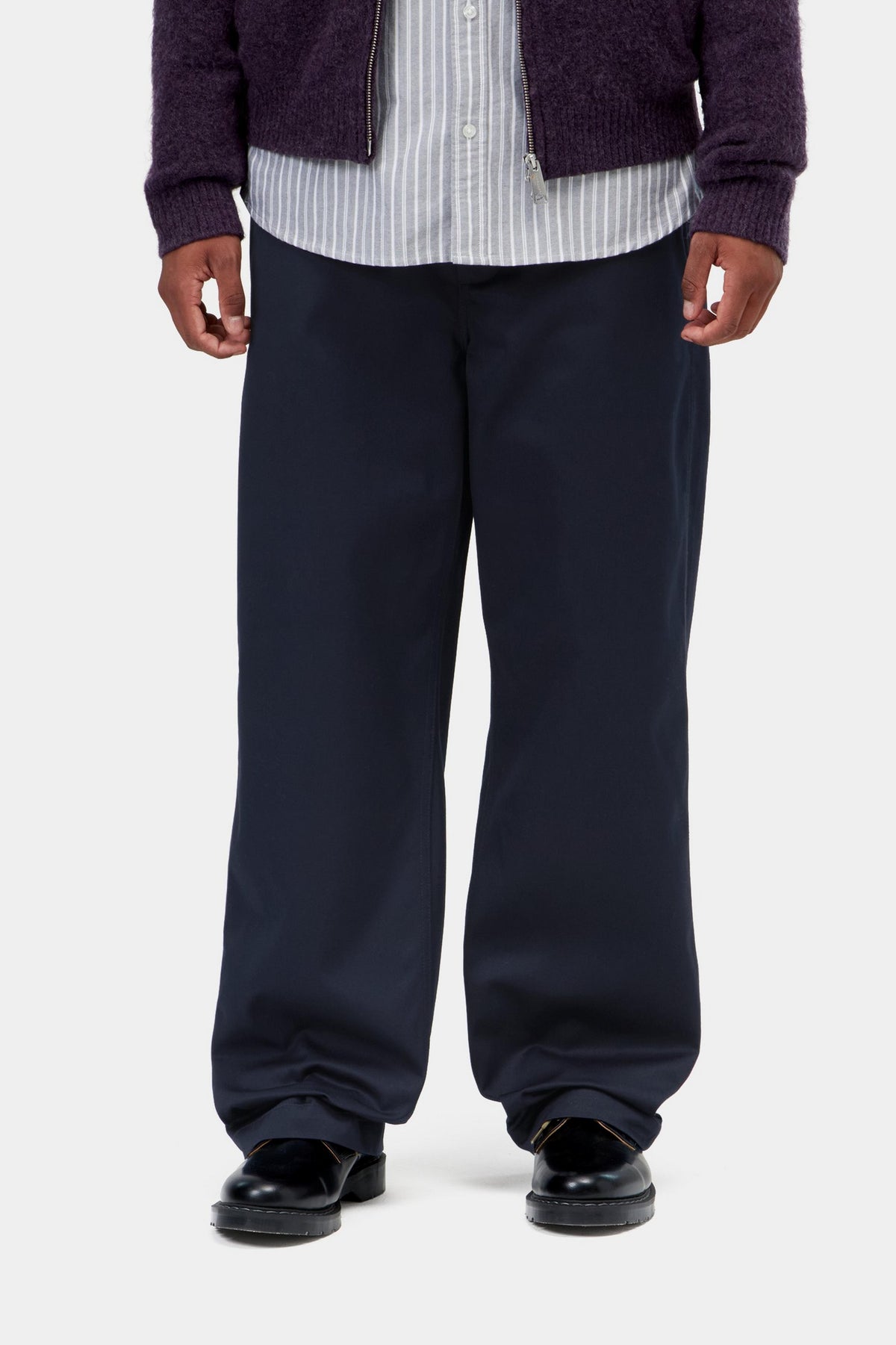 Harold Pant - Dark Navy, rigid