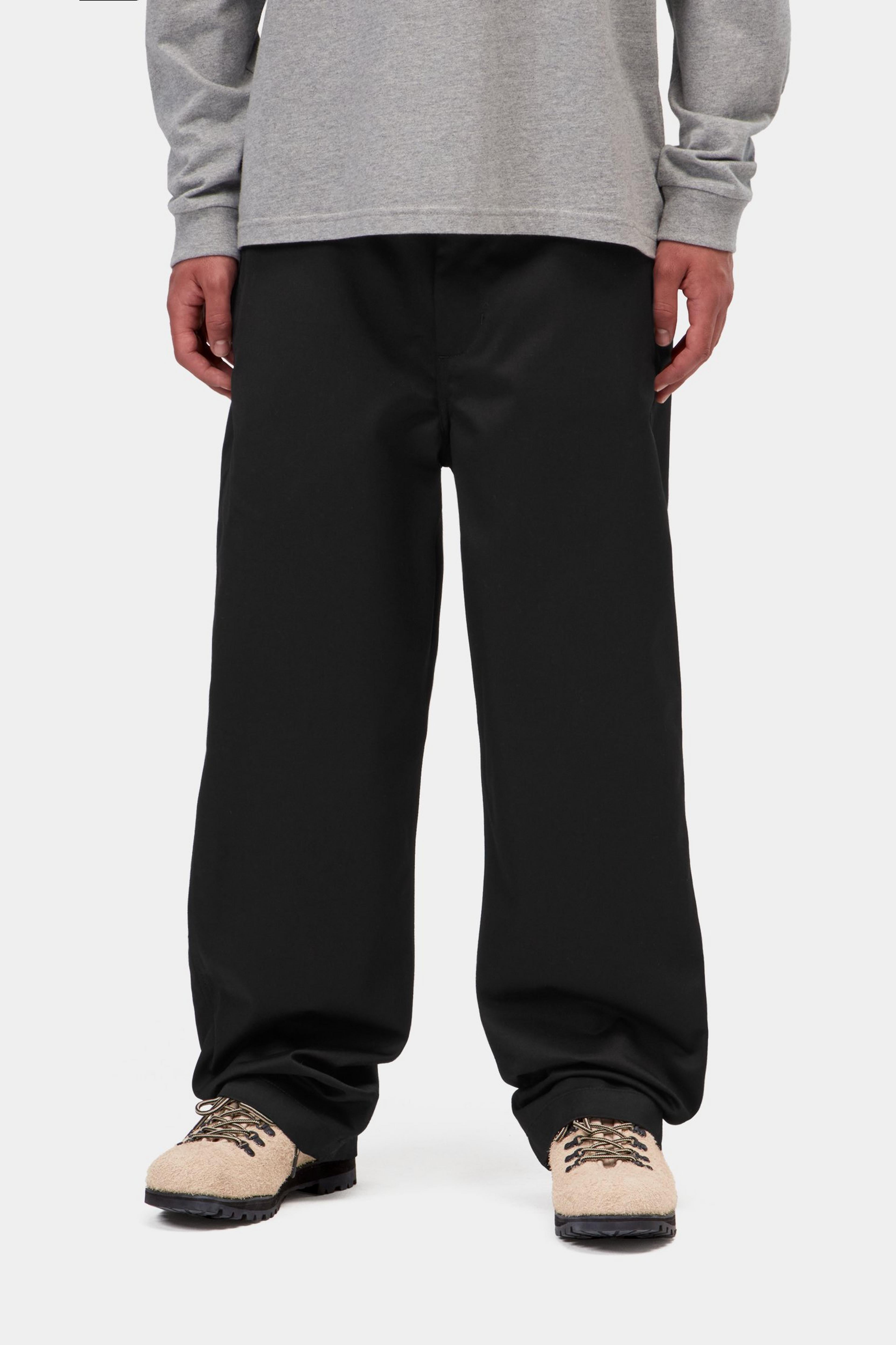Harold Pant - Black, rigid