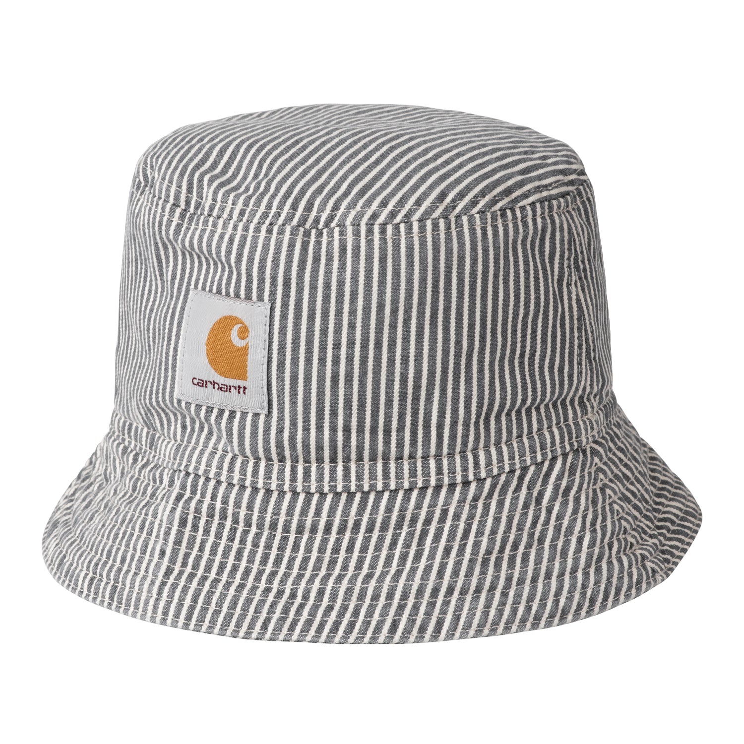 Mercer Bucket Hat - Mercer Stripe, Graphite / Wax, Stone washed