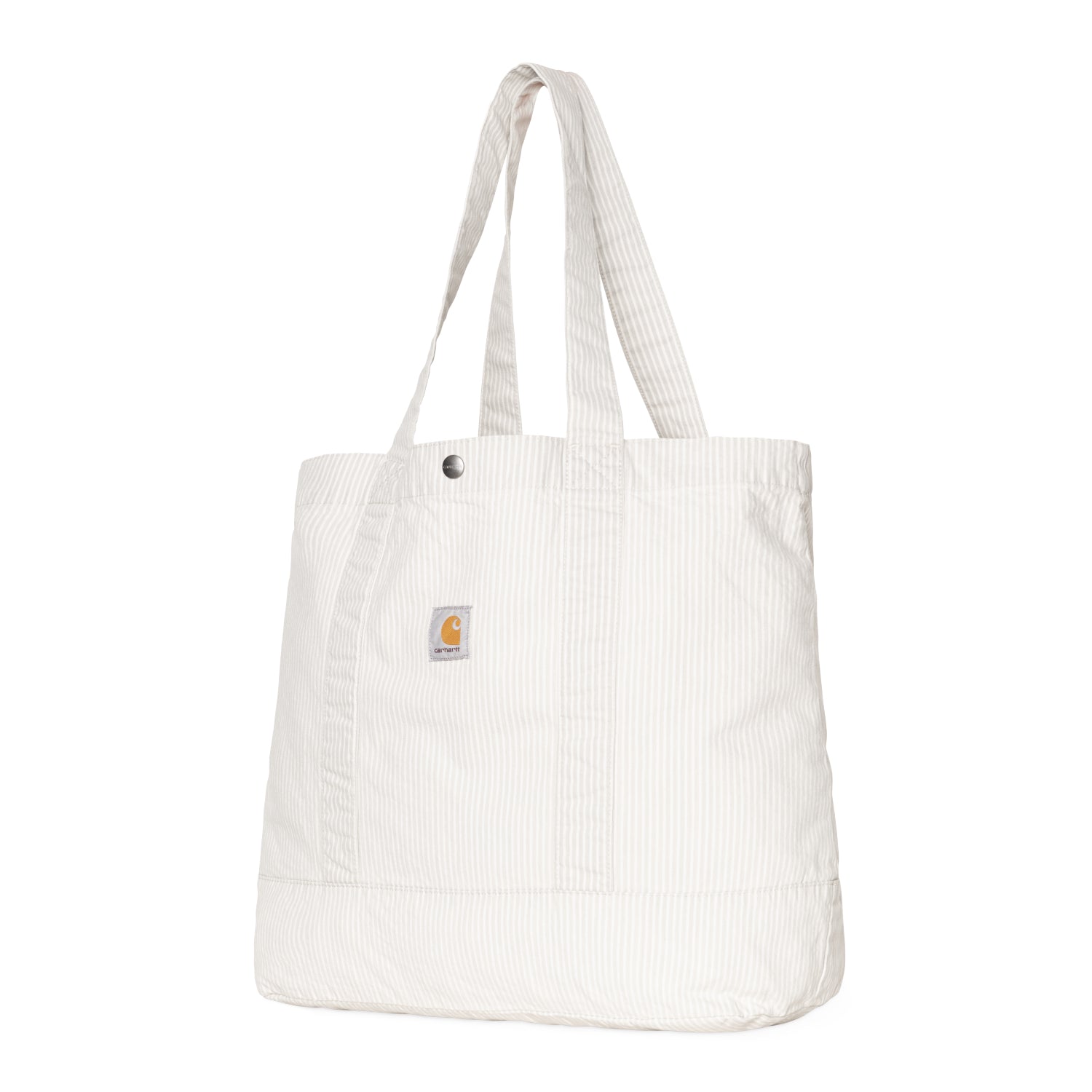 Mercer Tote Bag - Mercer Stripe, Graphite / Wax (bleached)