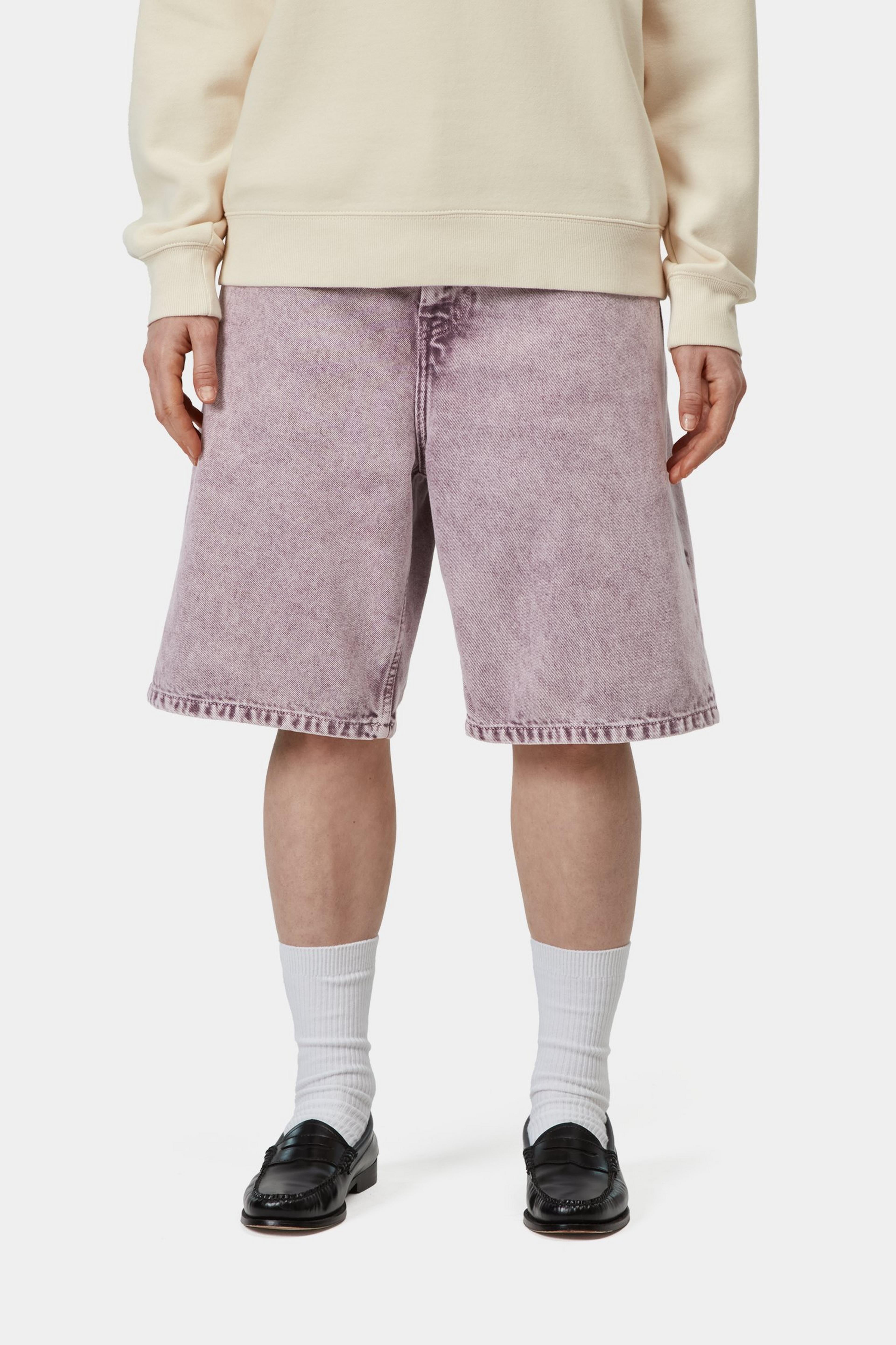 W' Brandon Short - Cozy Purple (chalk wash)
