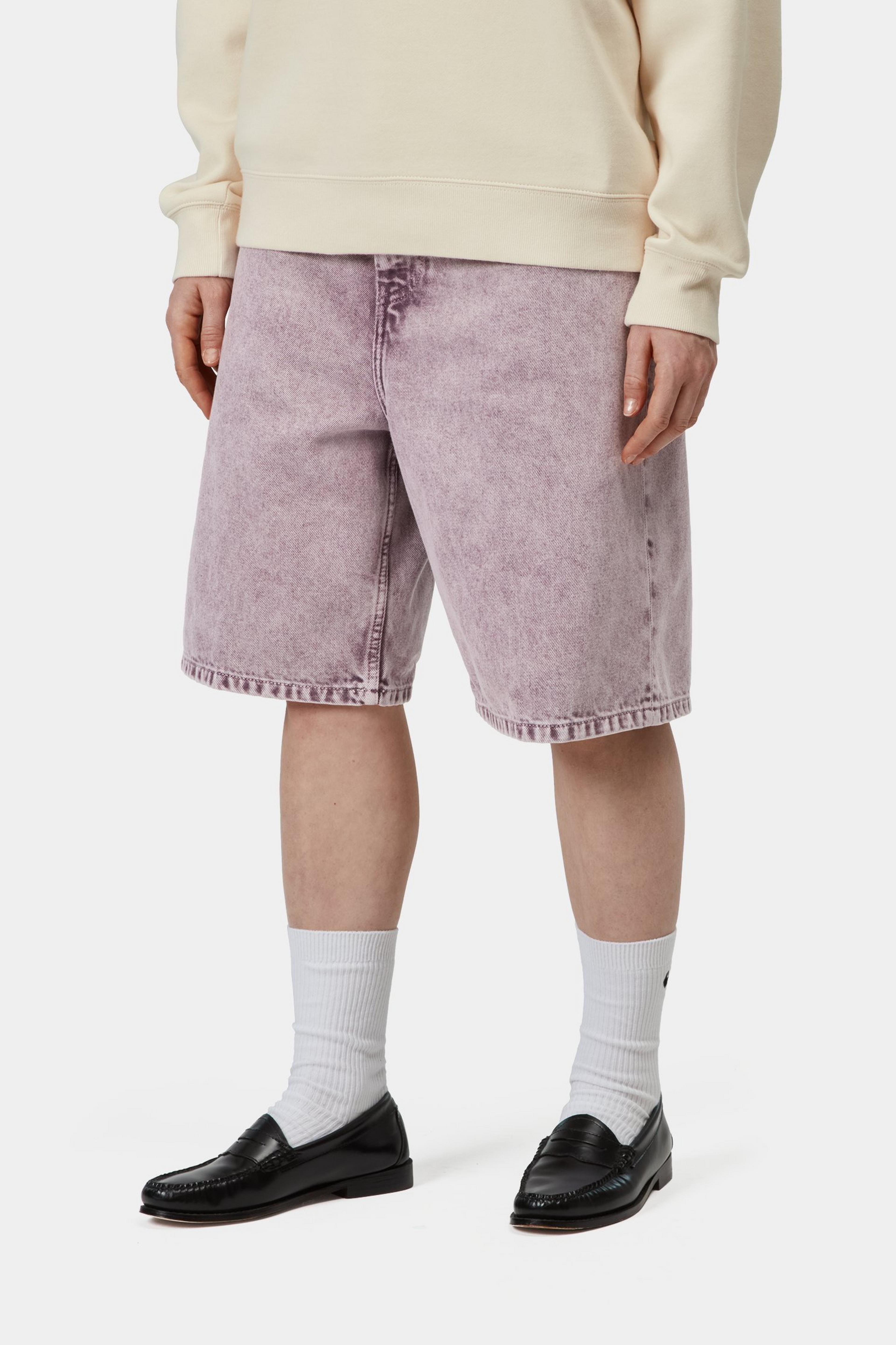 W' Brandon Short - Cozy Purple (chalk wash)