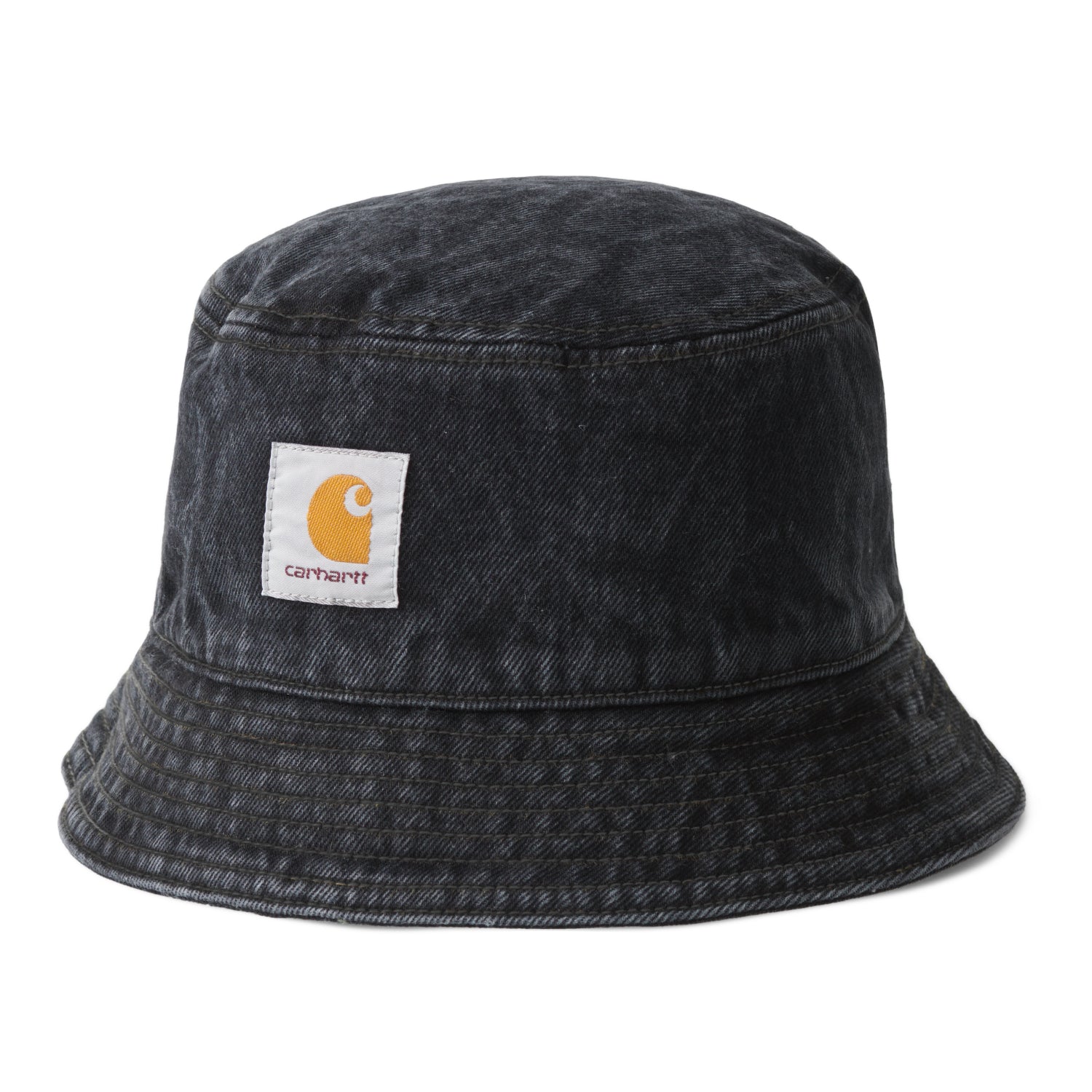Belmar Bucket Hat - Snake Camo, Black (Heavy stone wash)