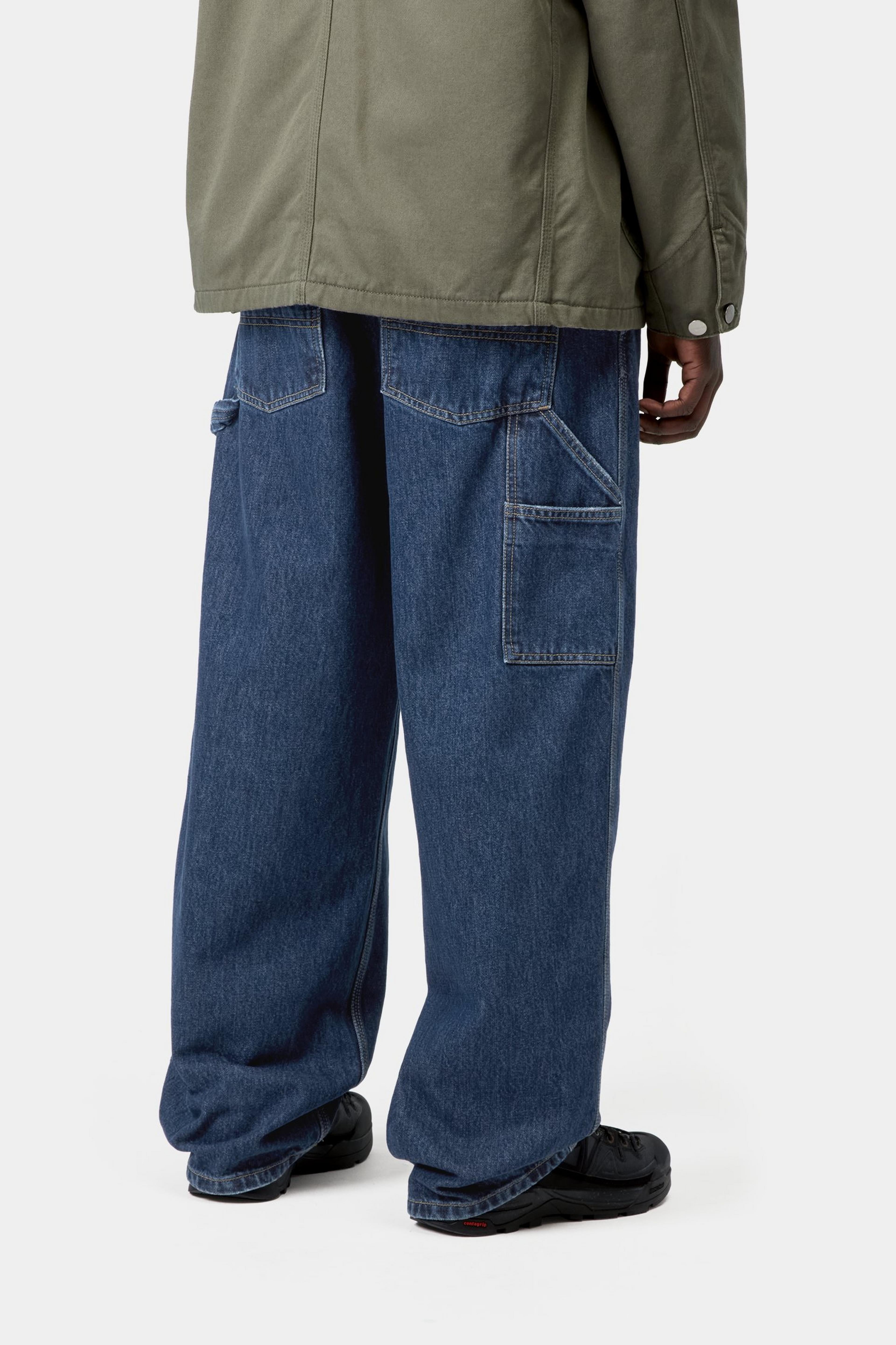 Belmont Pant - Blue (stone washed)