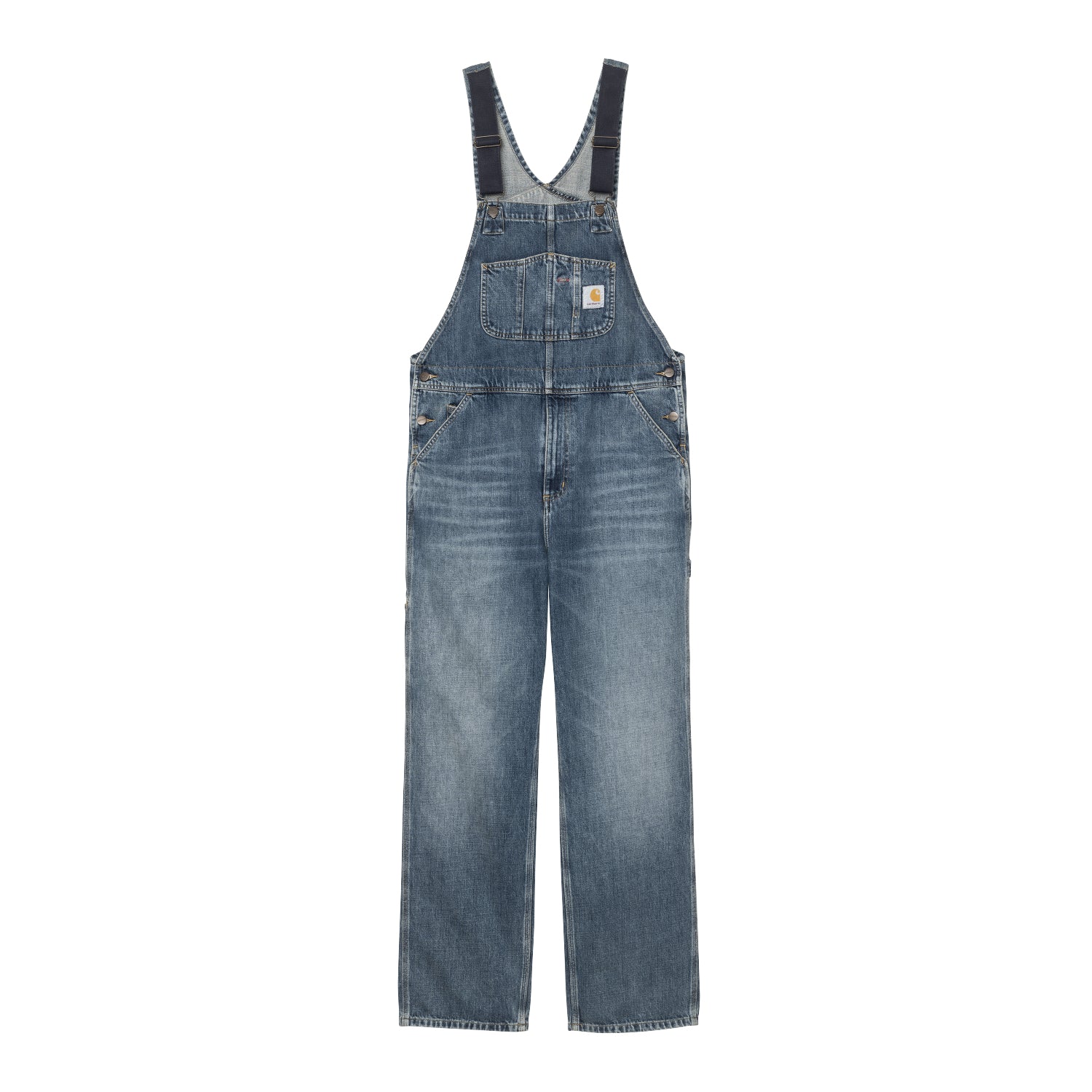 Bib Overall - Blue (dark used wash)