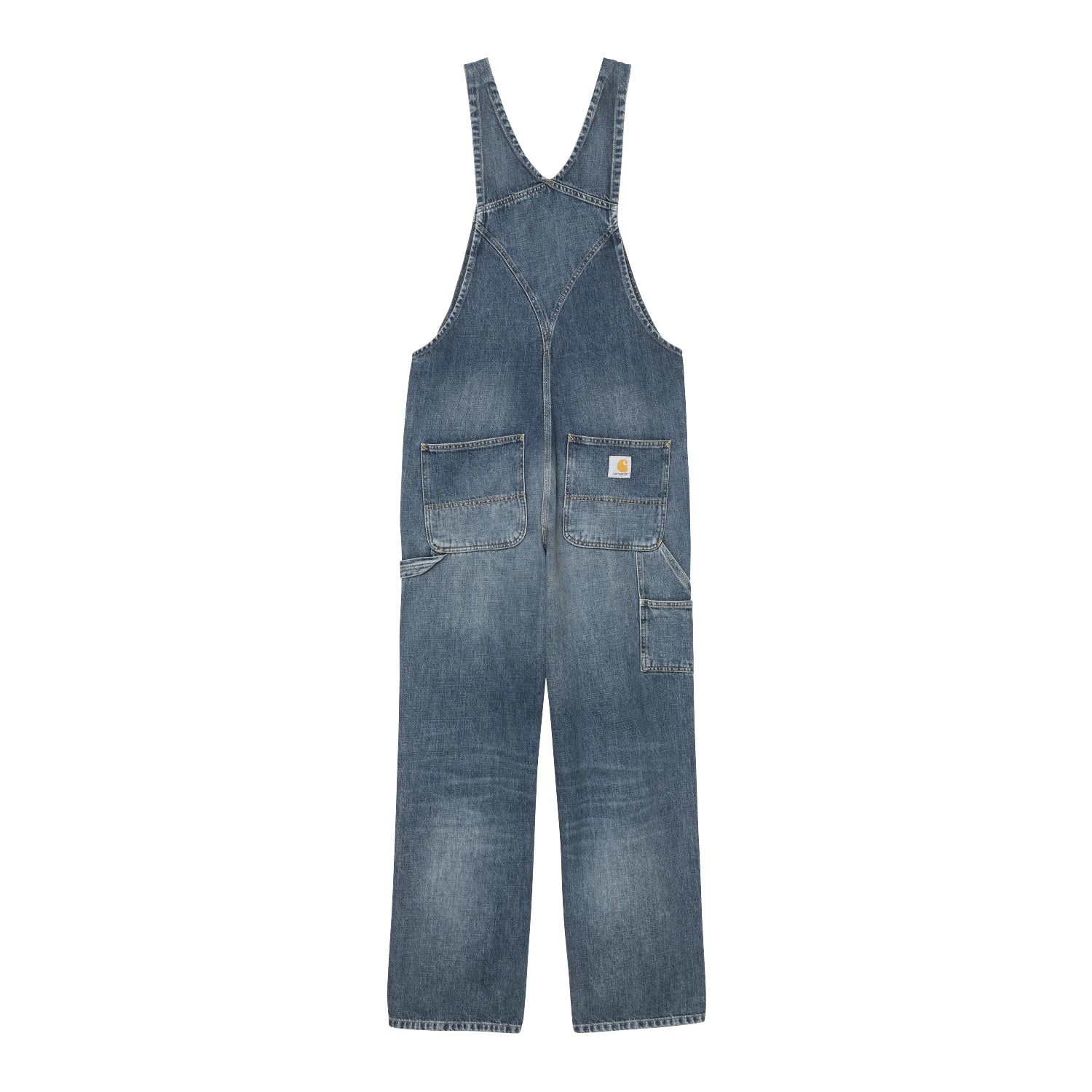 Bib Overall - Blue (dark used wash)