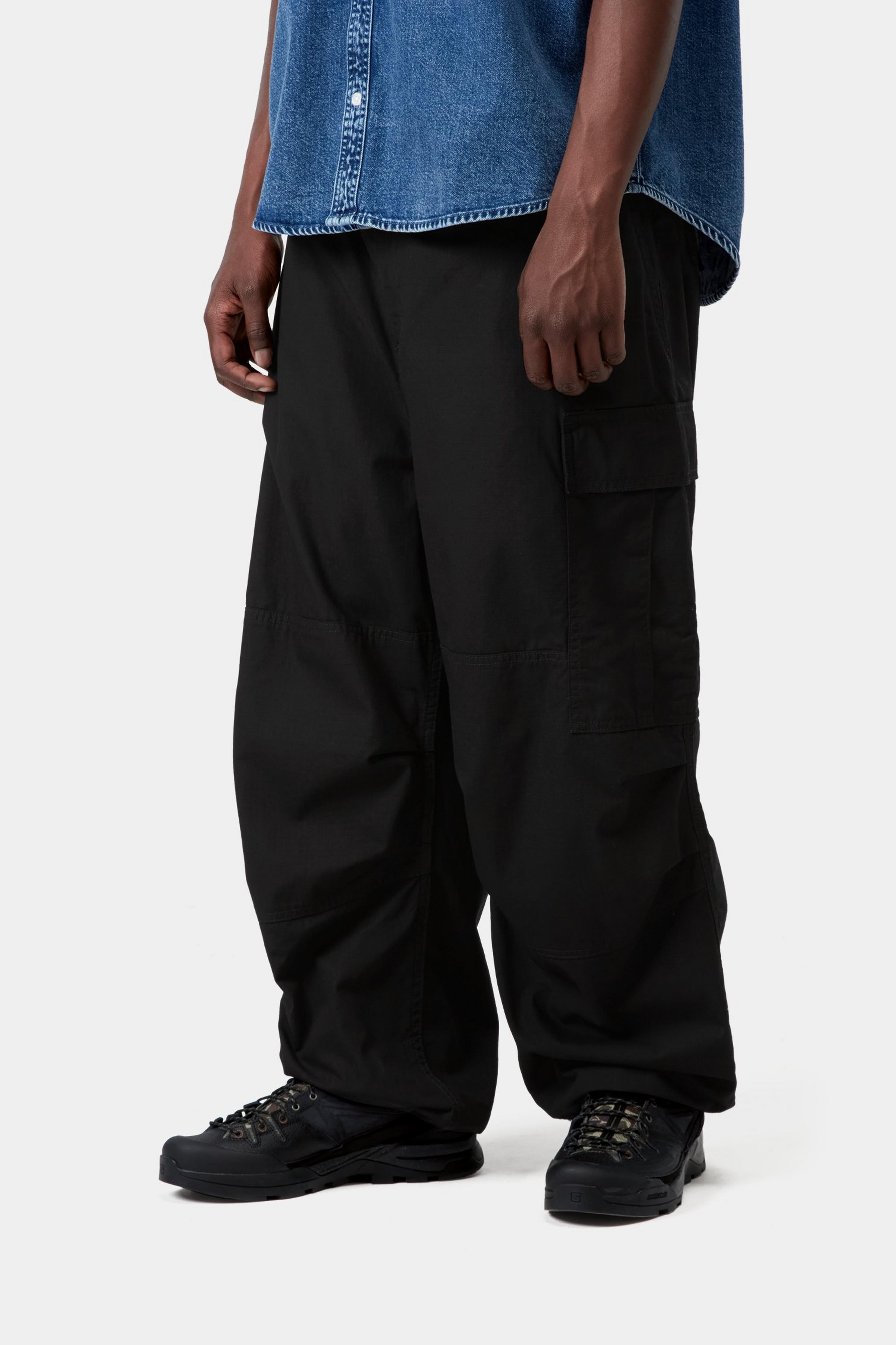 Jet Cargo Pant - Black (rinsed)