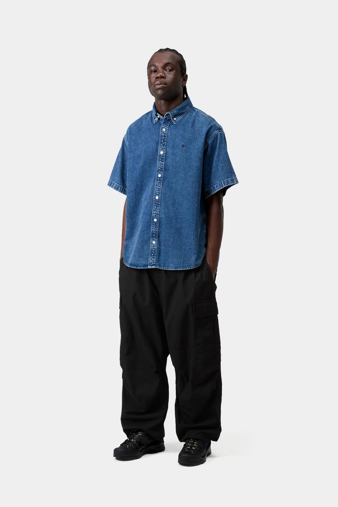 Jet Cargo Pant - Black (rinsed)