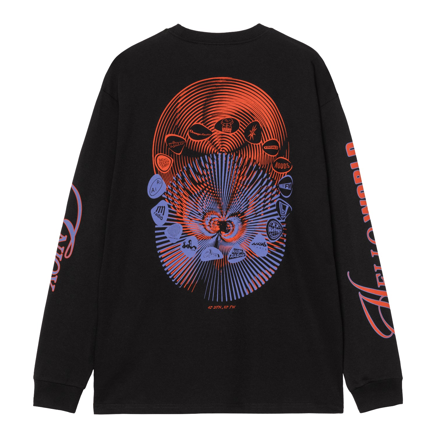 Audio Archives WIP L/S T-Shirt - Black