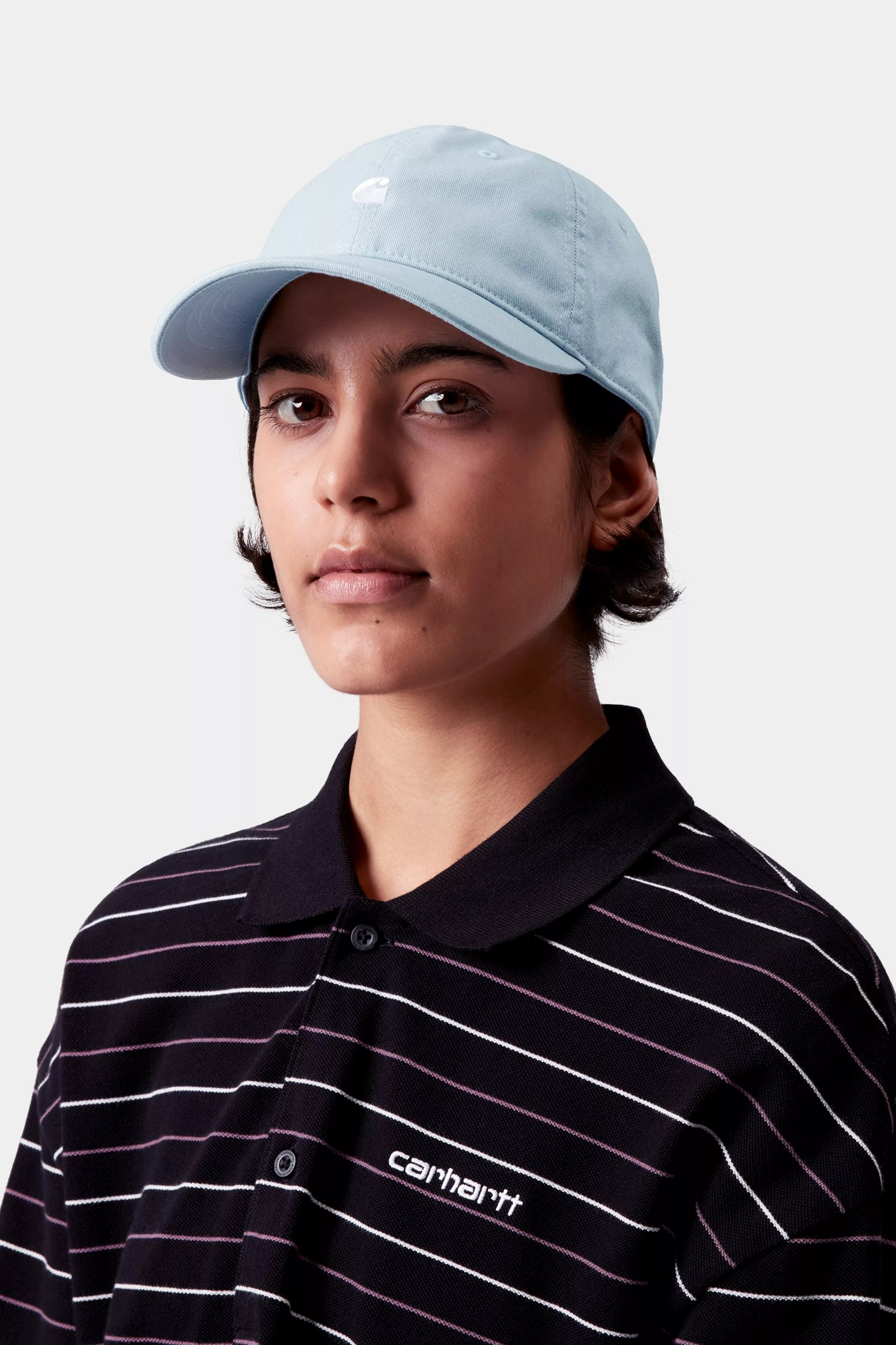 Madison Logo Cap - Tourmaline / White