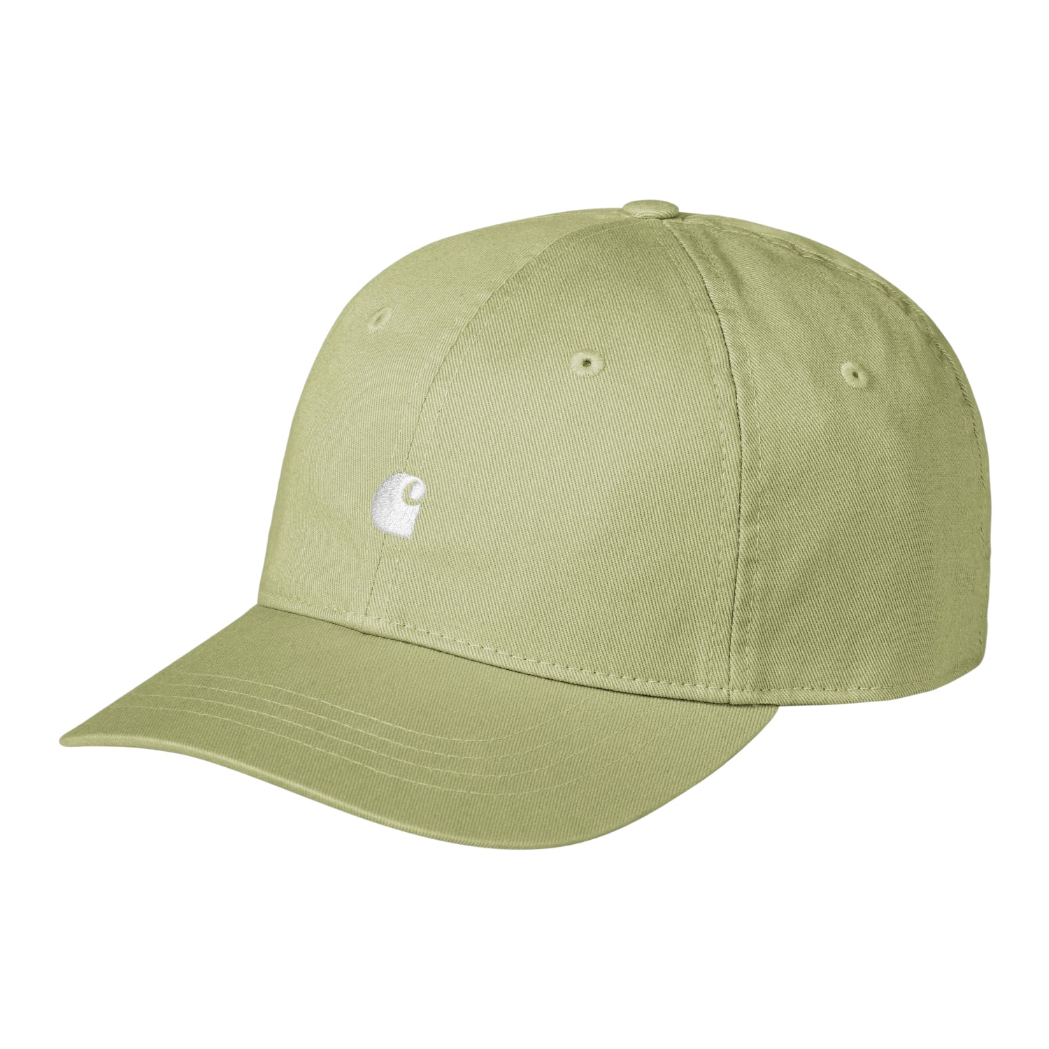 Madison Logo Cap - Gentle Green / White