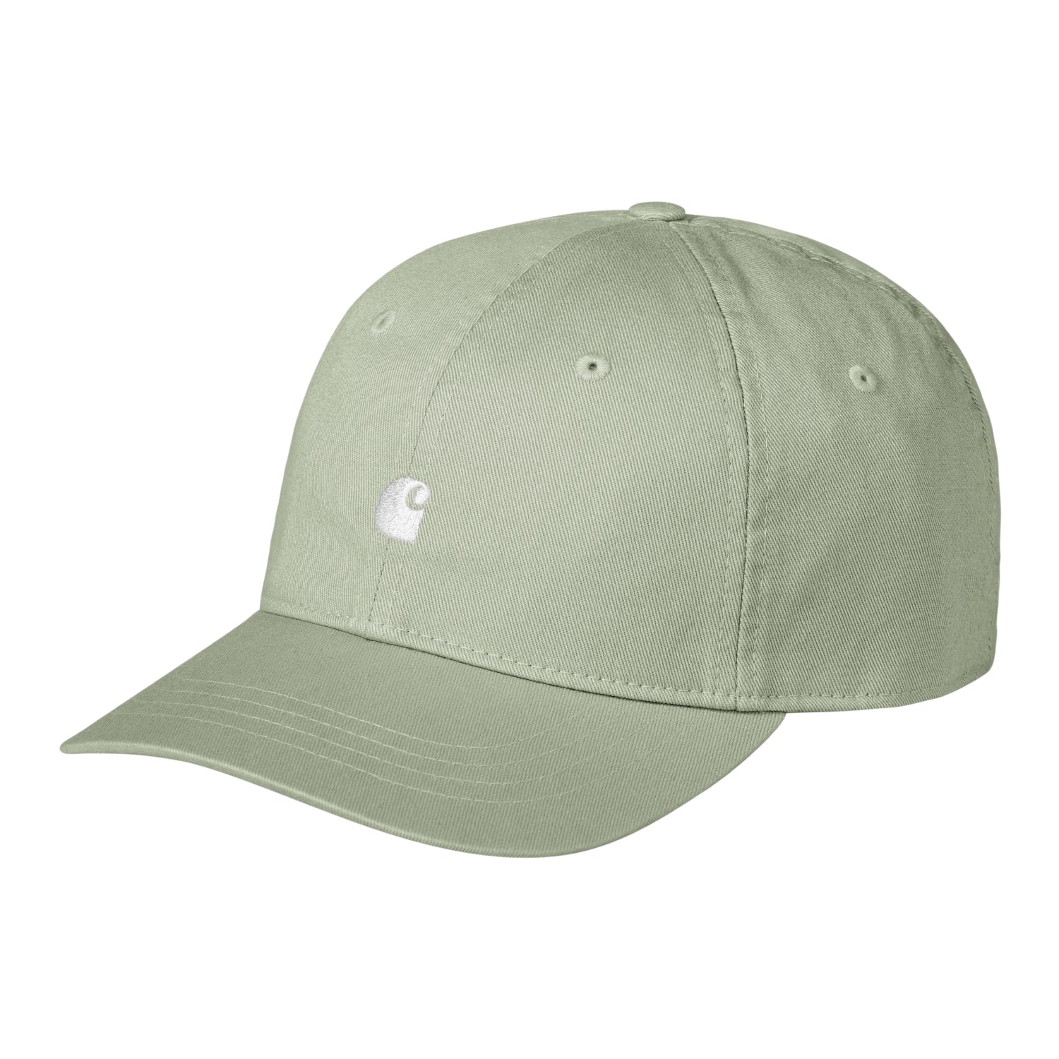 Madison Logo Cap - Shady Green / White